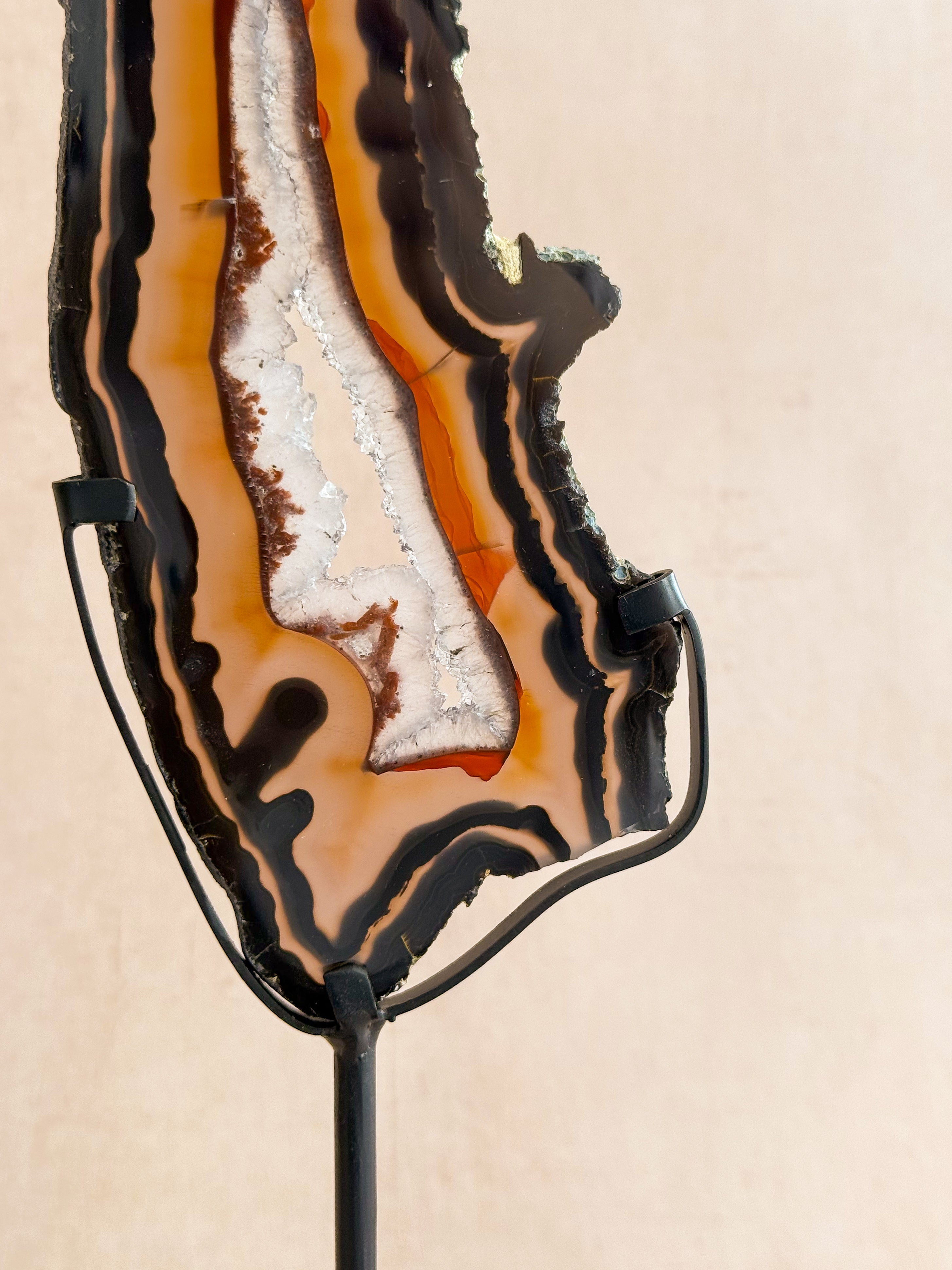 Agate Slice on Stand | Brazil