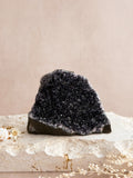 Black Amethyst Cut Base | Uruguay