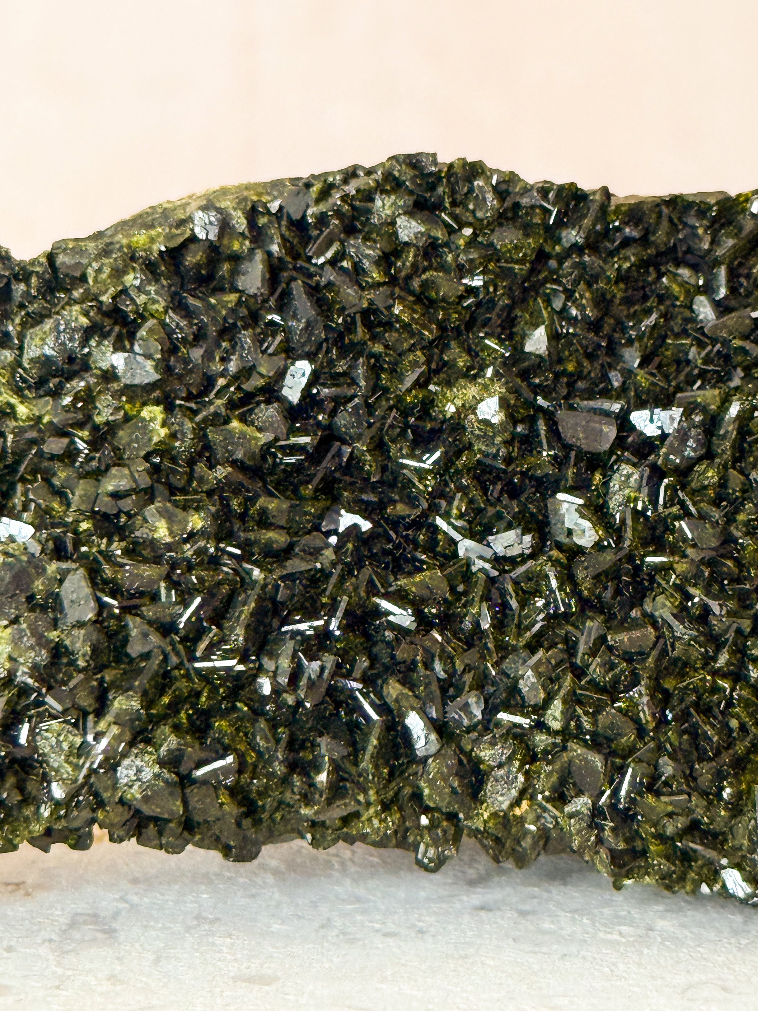 Forest Epidote in Quartz | Turkey