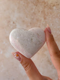 Mangano Calcite Heart | Peru