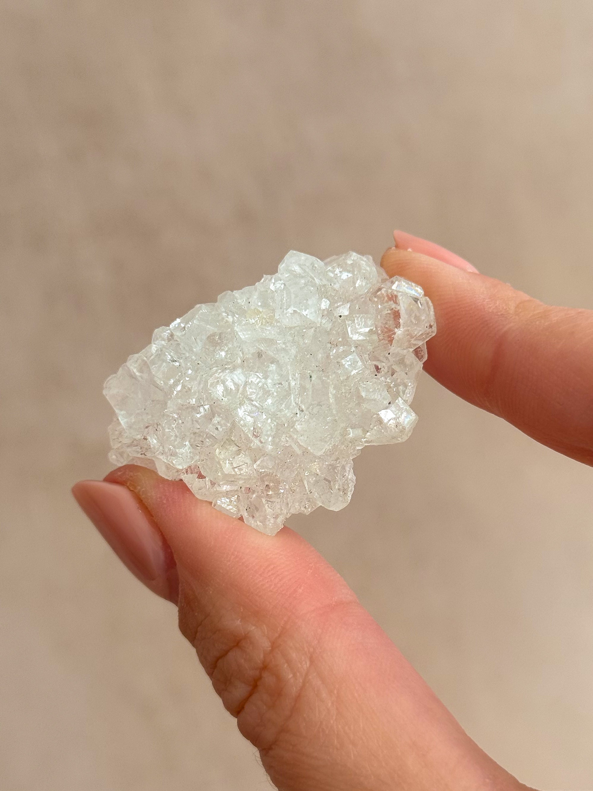 Diamond Apophyllite Cluster A | India