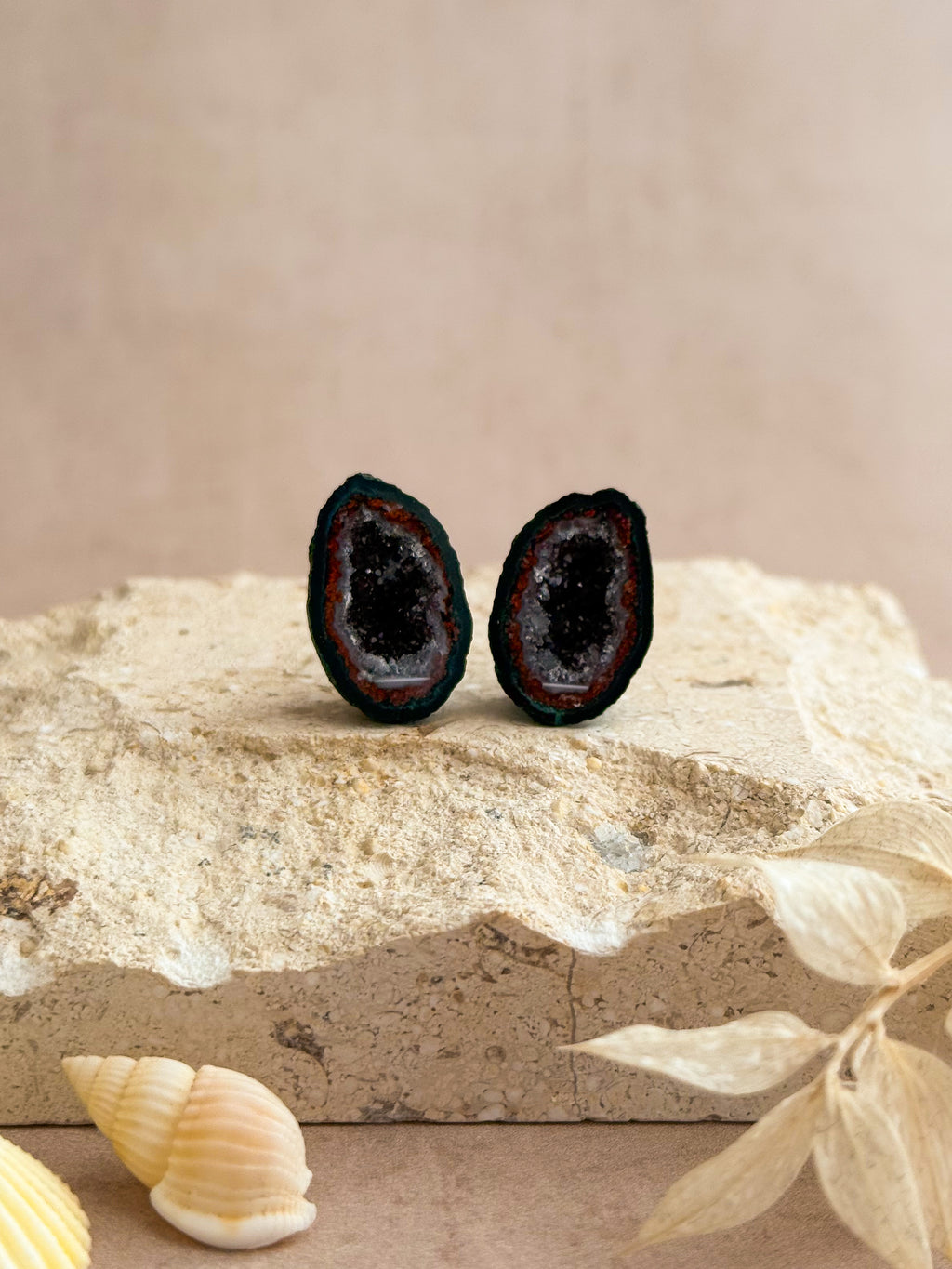 Tabasco Mini Geode Pair A | Mexico