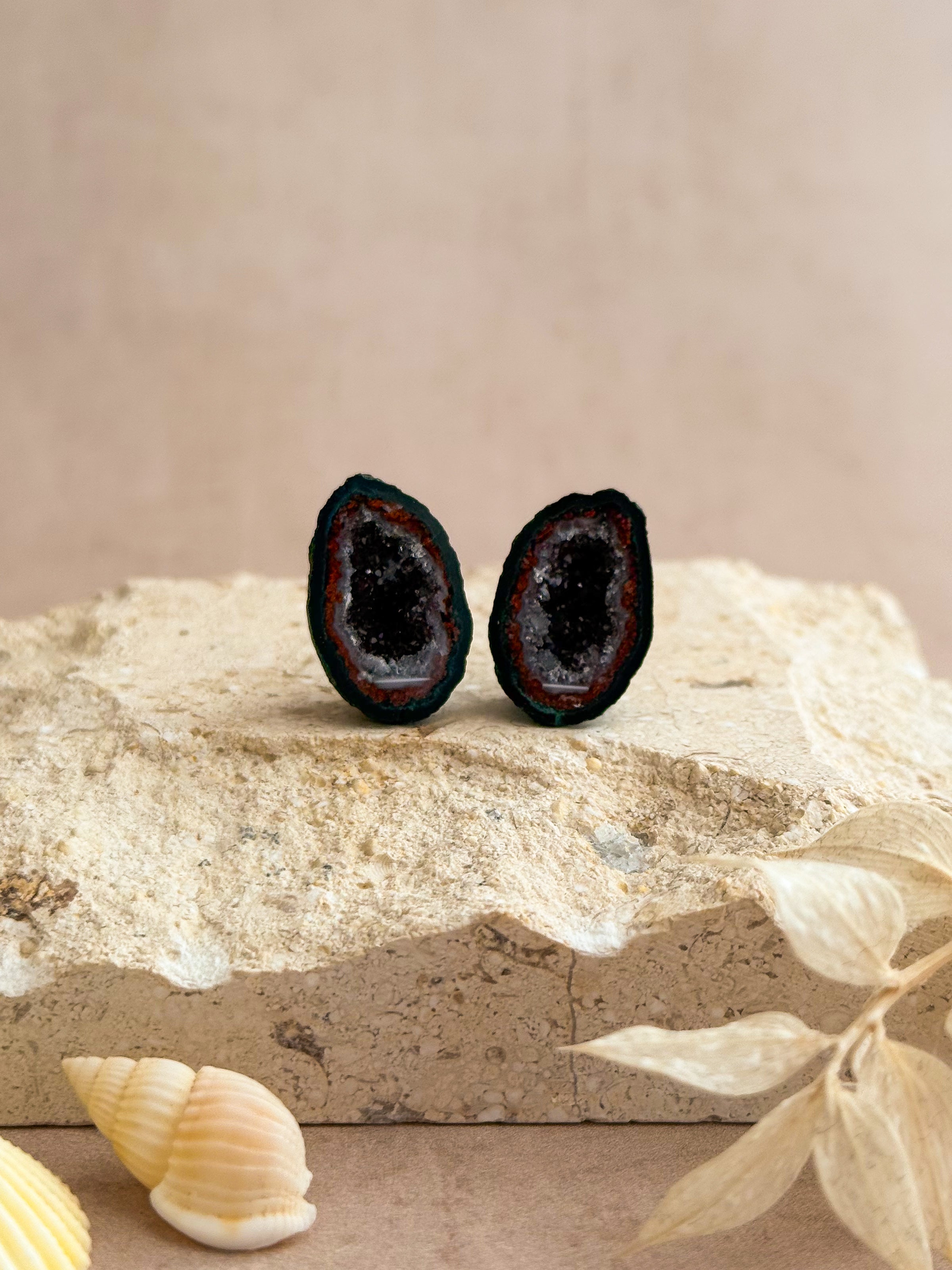 Tabasco Mini Geode Pair A | Mexico