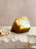 Golden Mica Faceted Freeform | Brazil