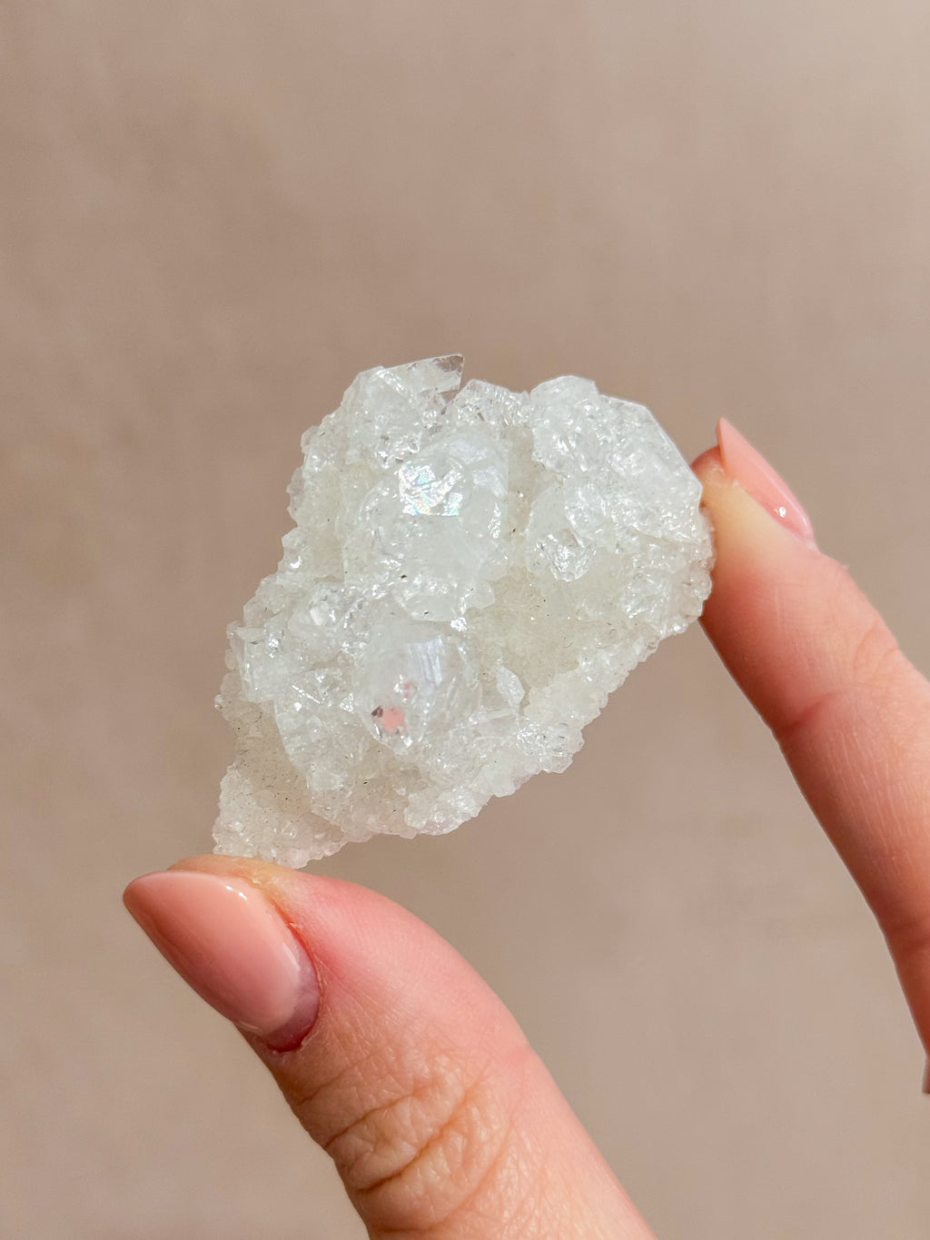 Diamond Apophyllite Cluster A | India