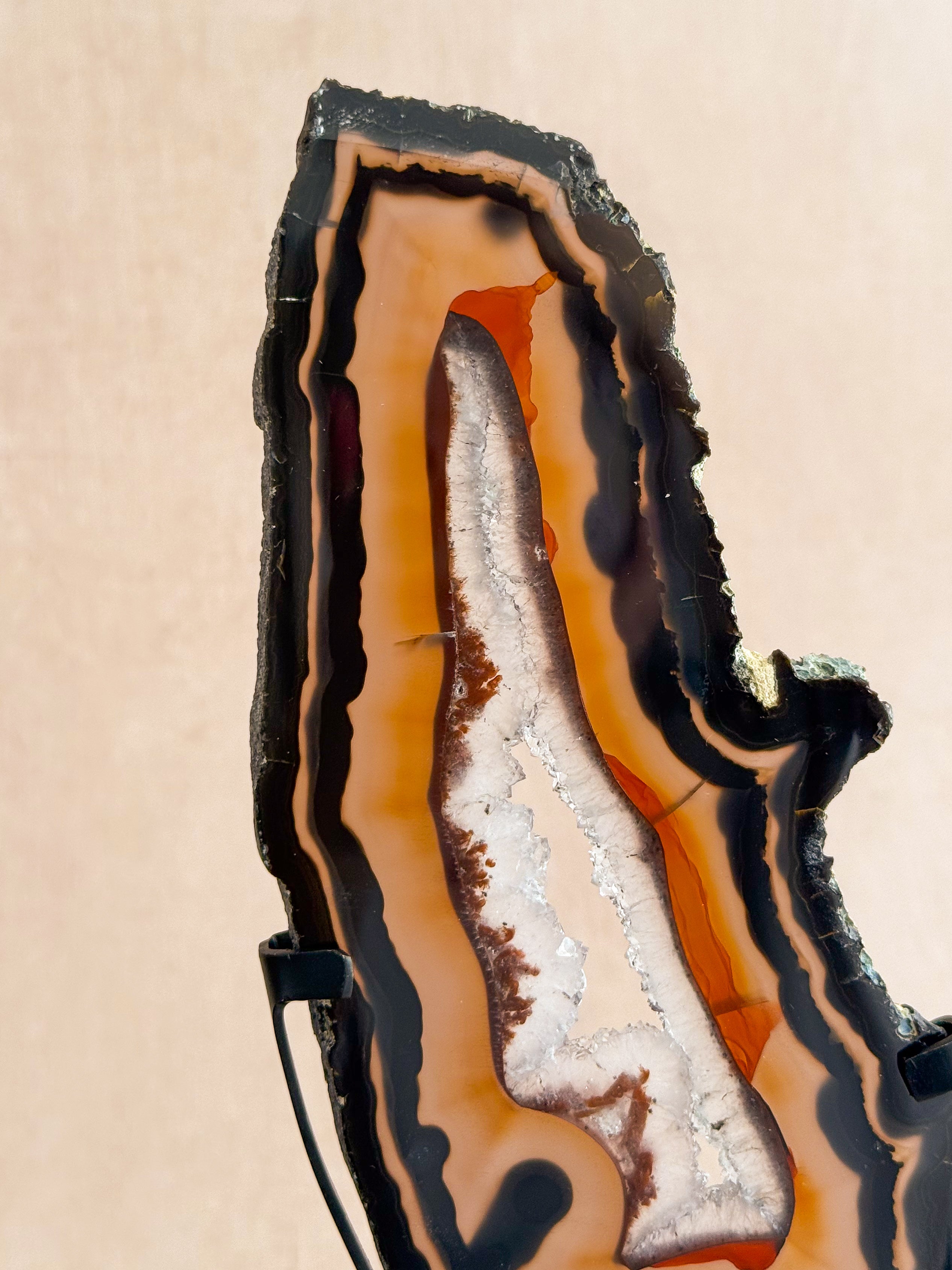 Agate Slice on Stand | Brazil