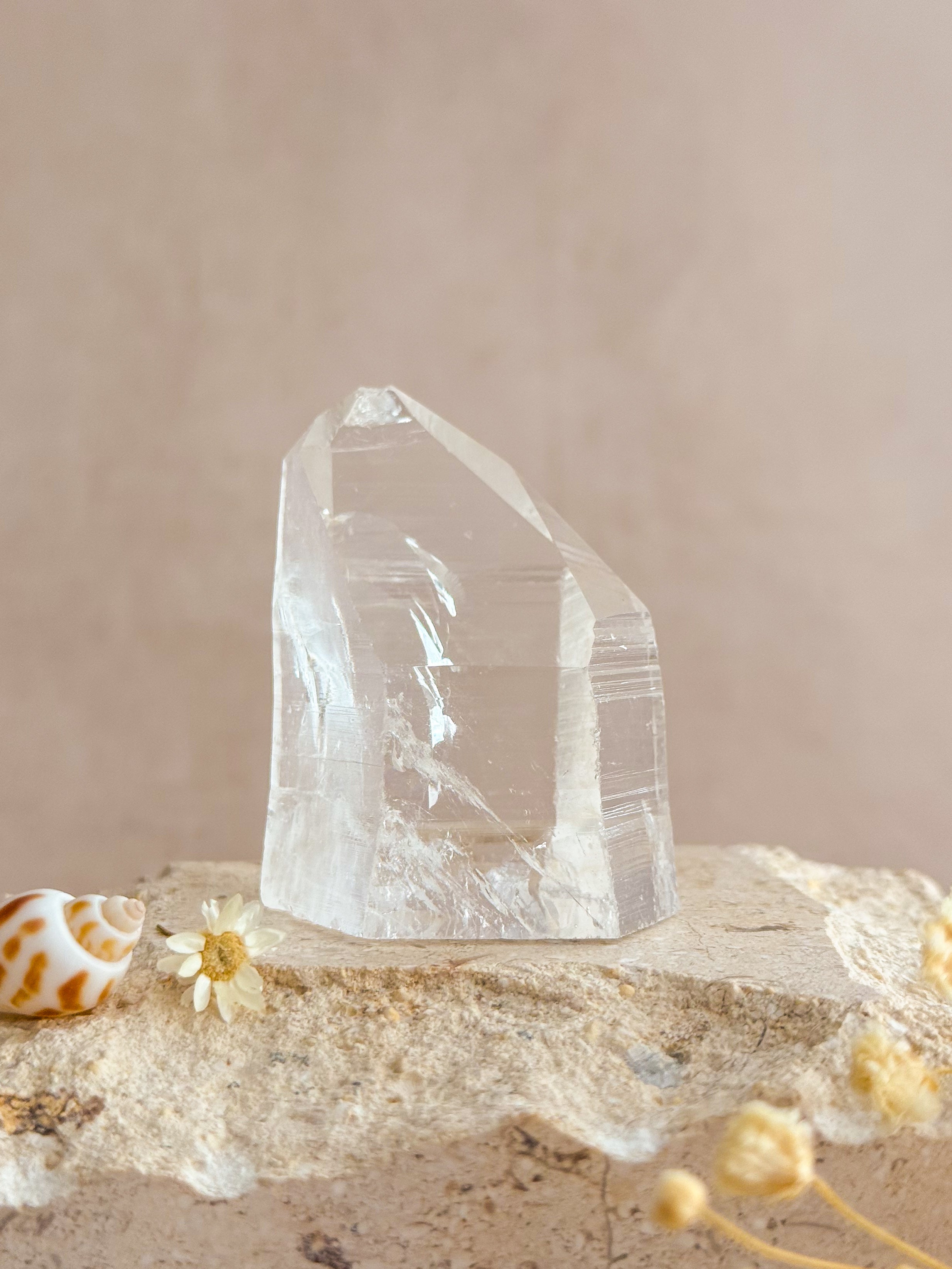 Part Polished Lemurian Point | Brazil