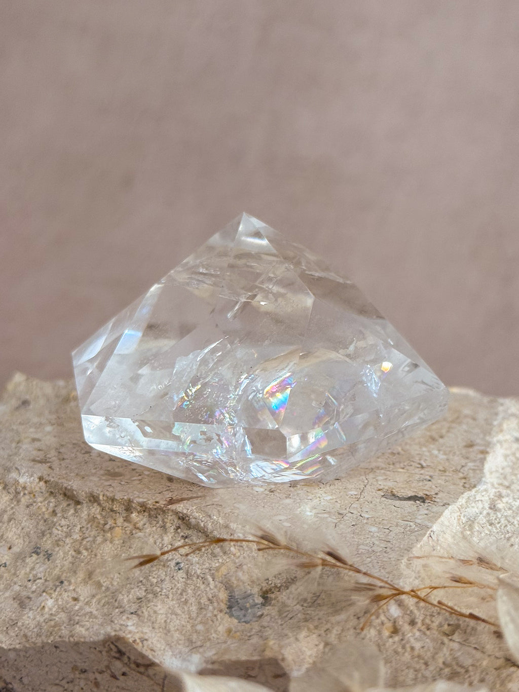 Lemurian Quartz Diamond | Brazil