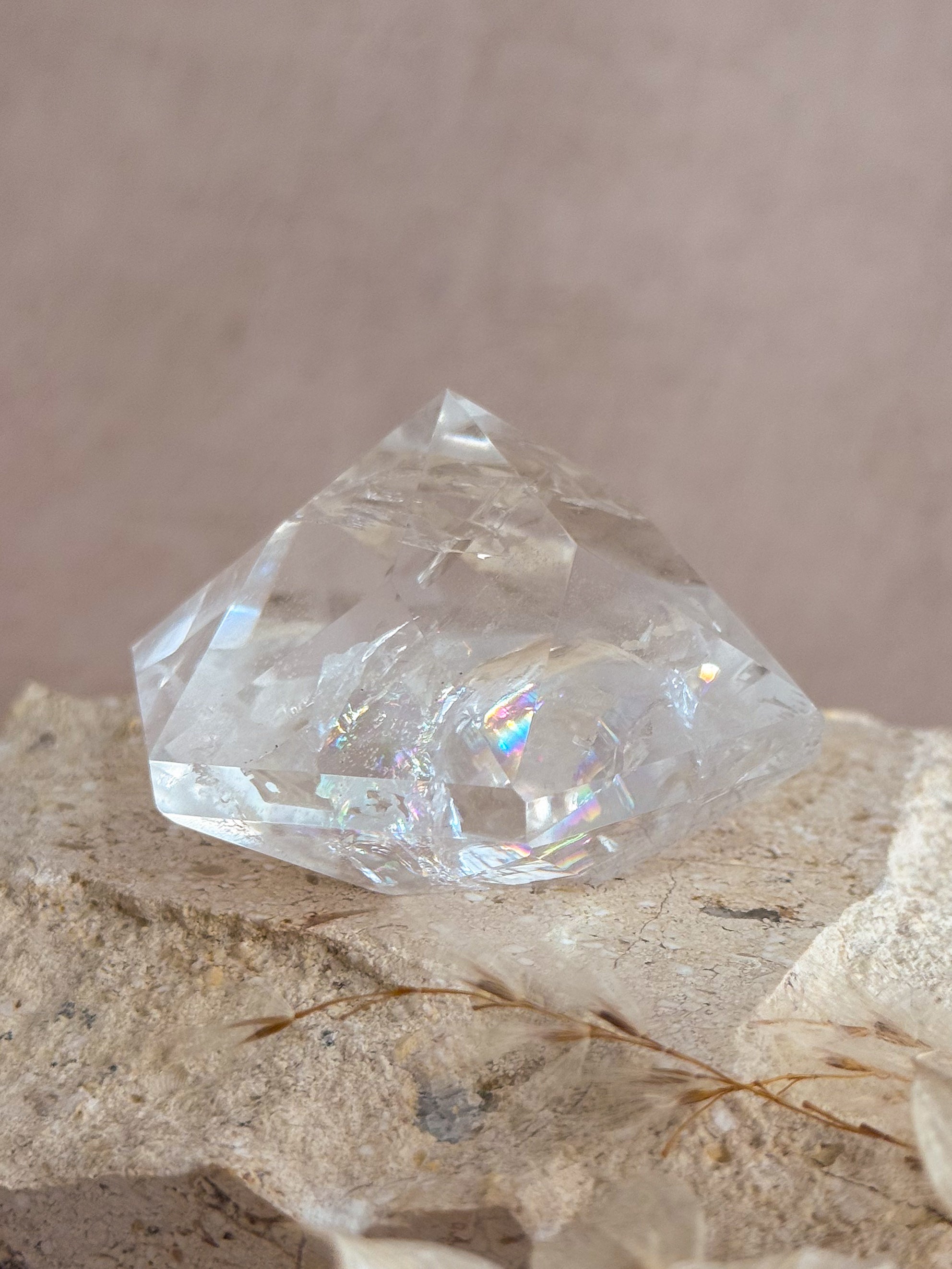 Lemurian Quartz Diamond | Brazil