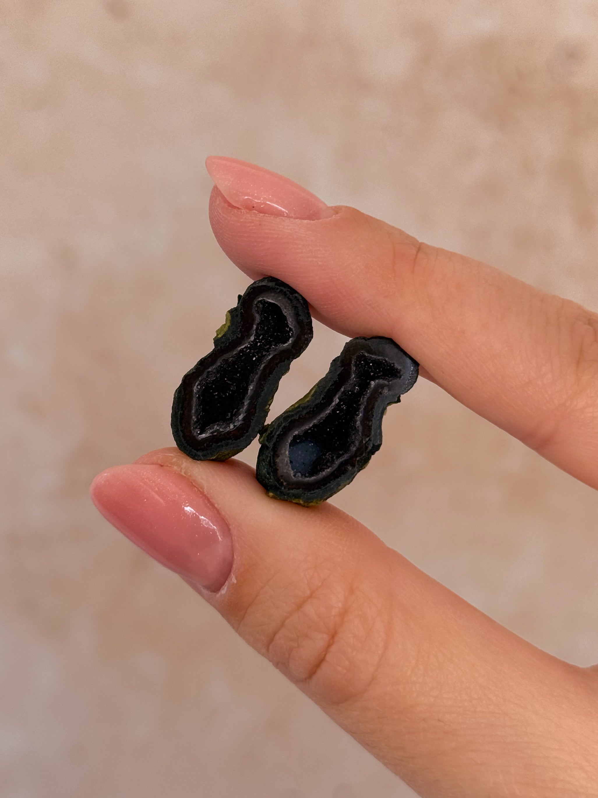 Tabasco Mini Geode Pair E | Mexico