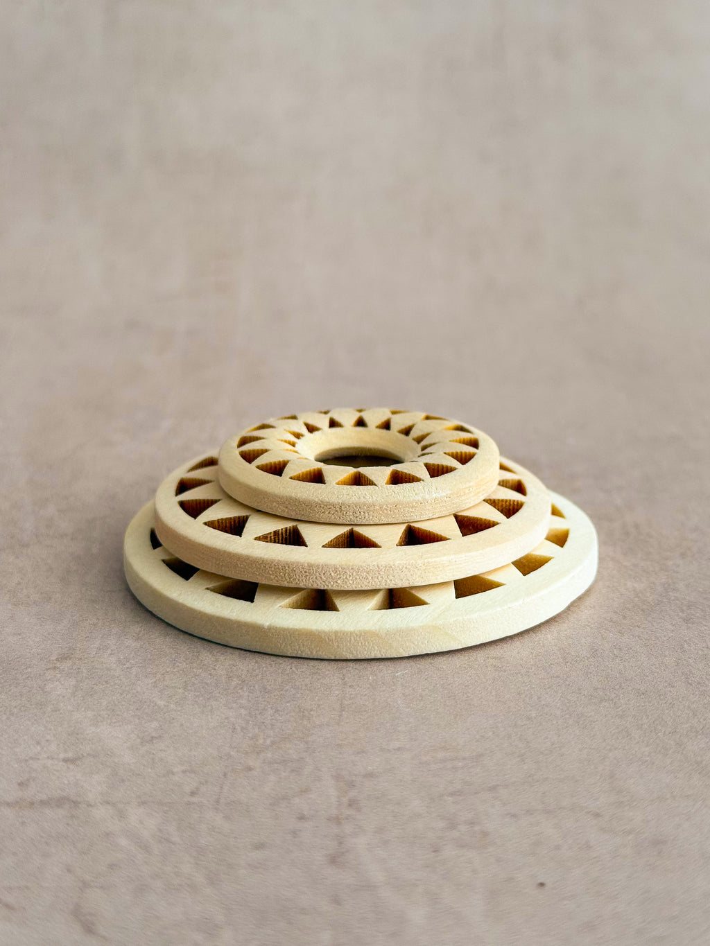 Wooden Sphere Stand