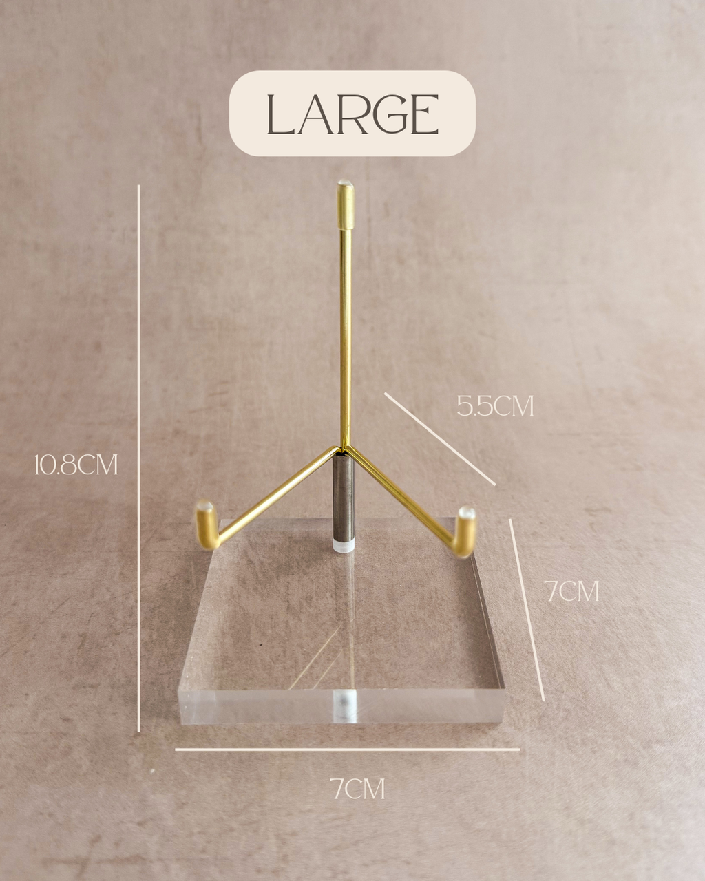 Acrylic Crystal Stand