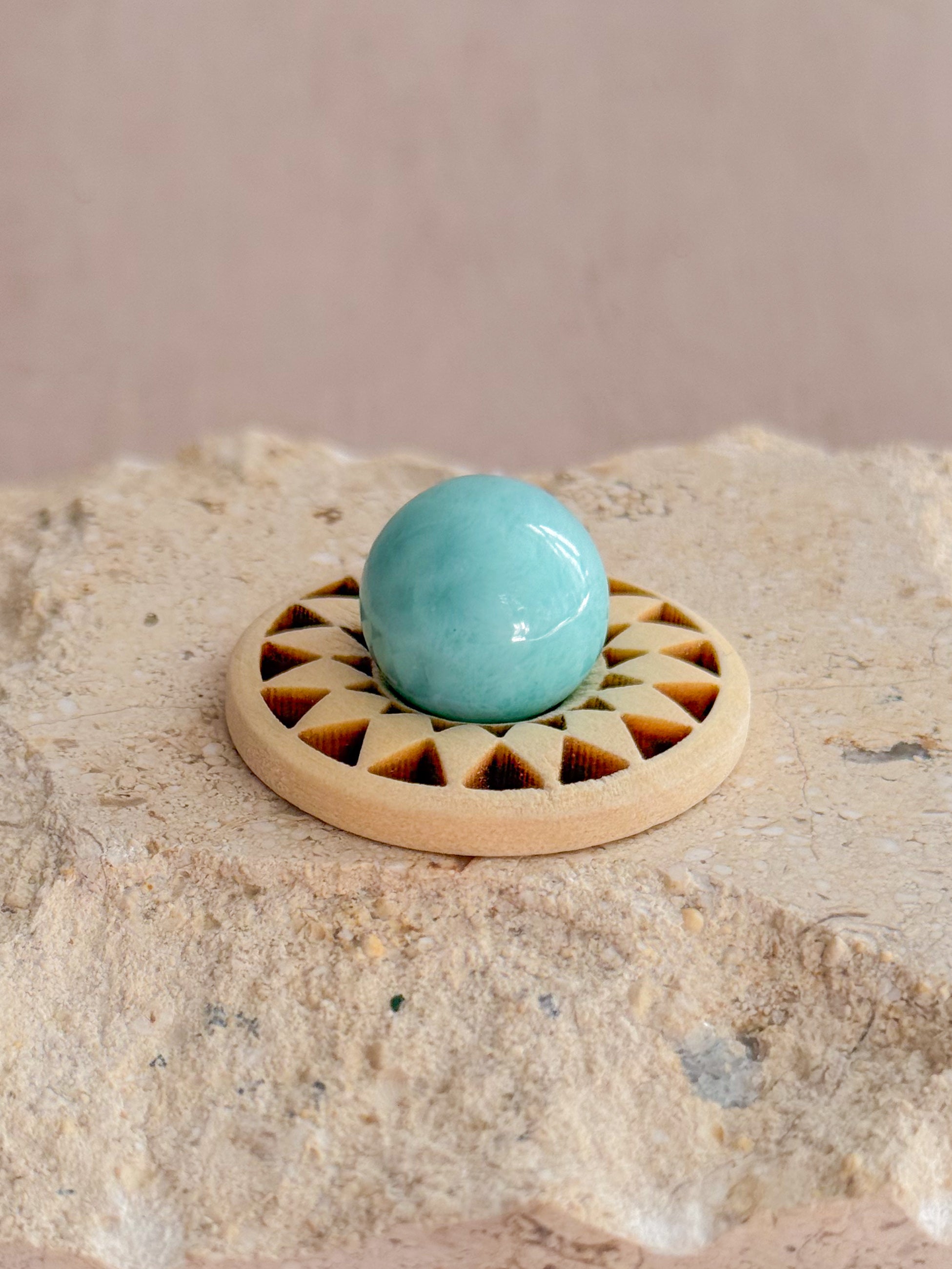 Larimar Mini Sphere B | Dominican Republic