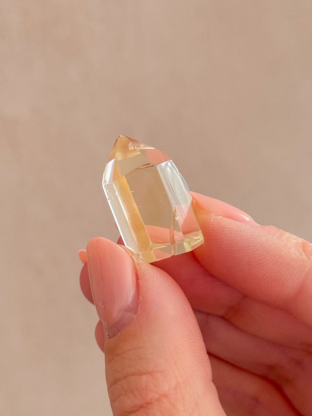 Natural Citrine Mini Point B | Madagascar