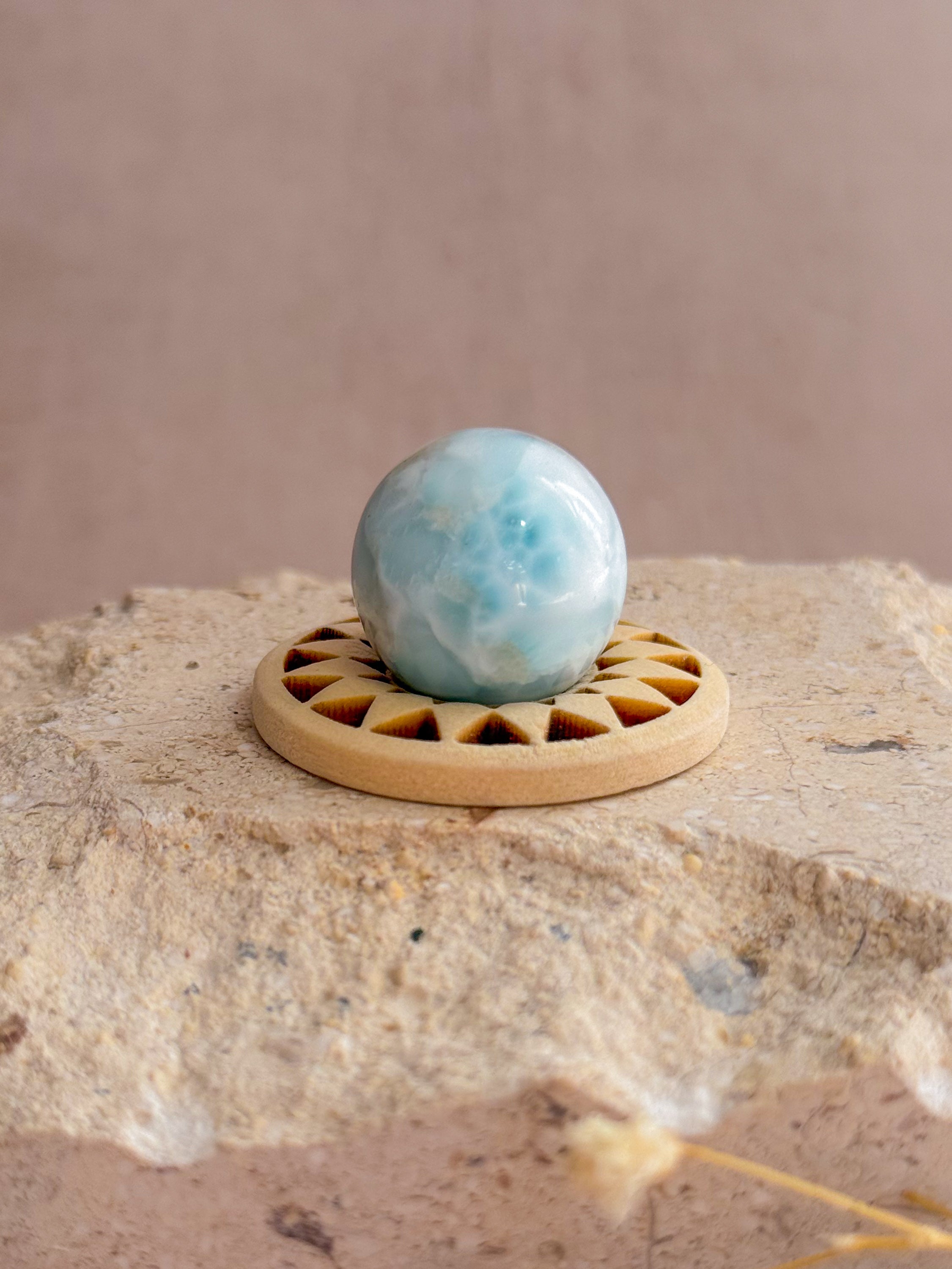 Larimar Mini Sphere A | Dominican Republic