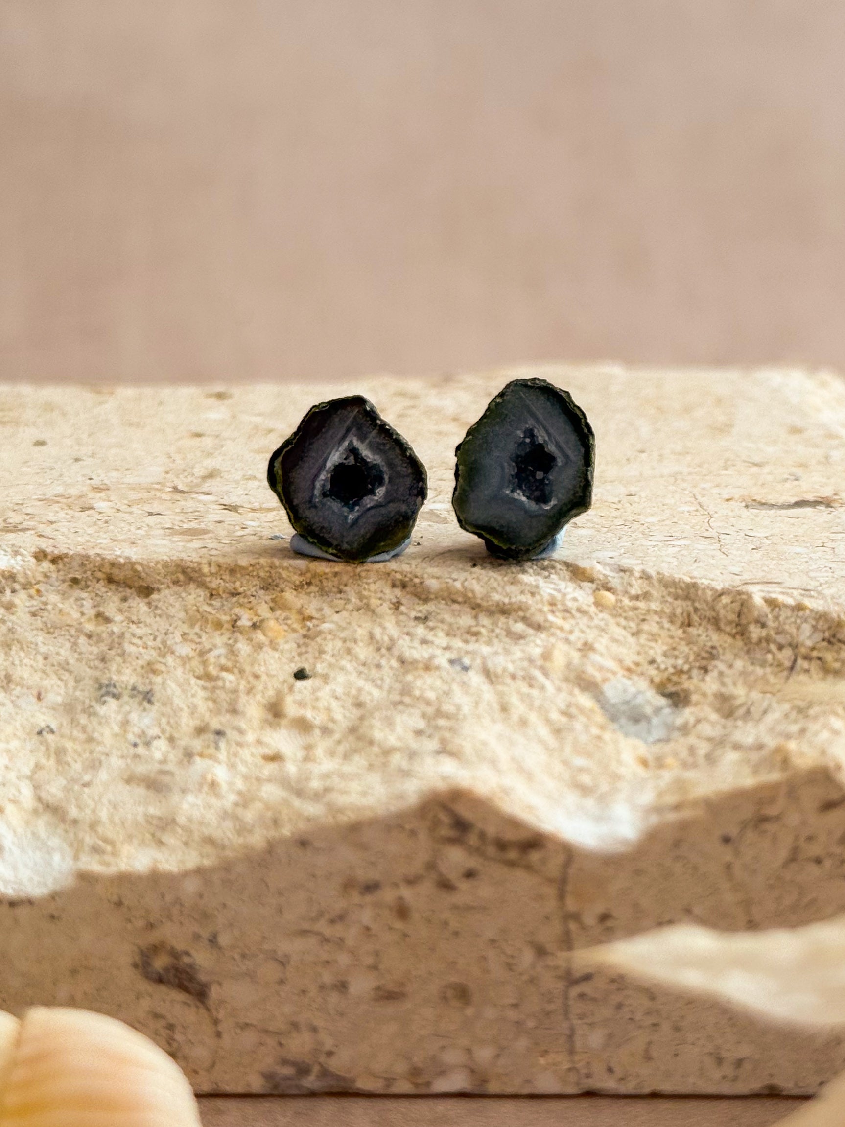 Tabasco Mini Geode Pair | Mexico