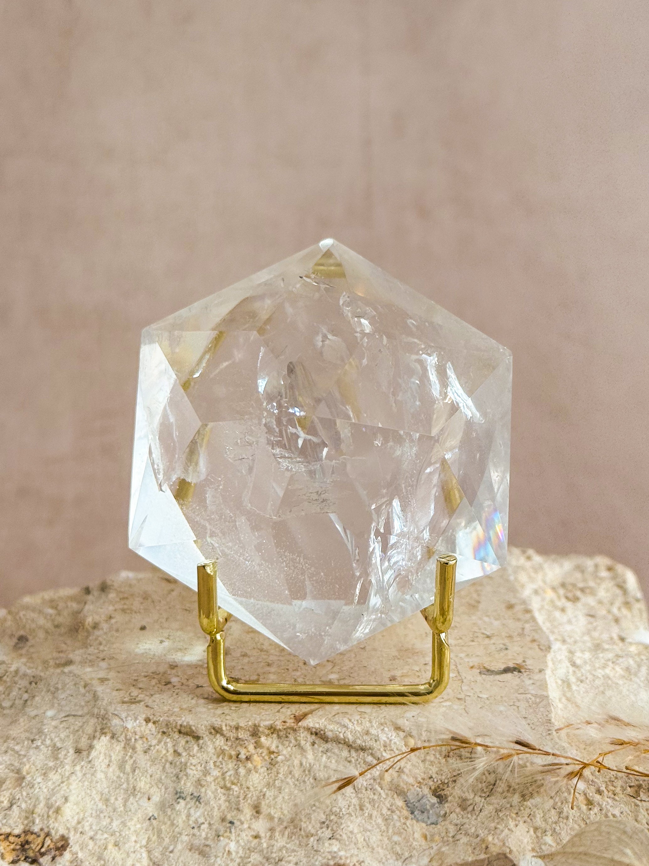 Lemurian Quartz Diamond | Brazil