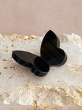 Midnight Lace Obsidian 3D Butterfly Carving C | Armenia