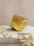 Golden Mica Faceted Freeform A | Brazil