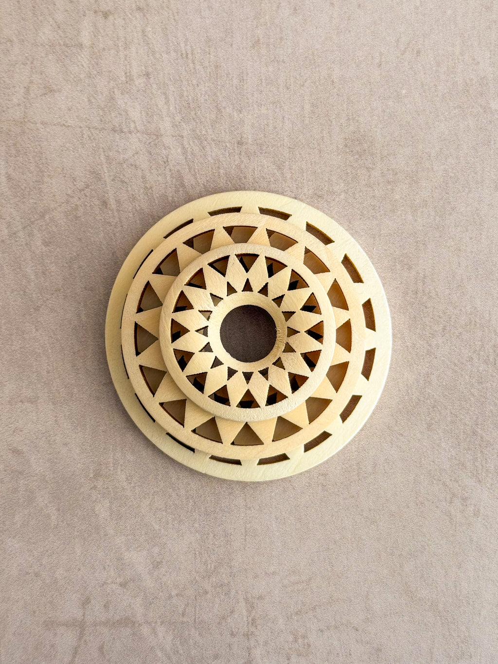 Wooden Sphere Stand