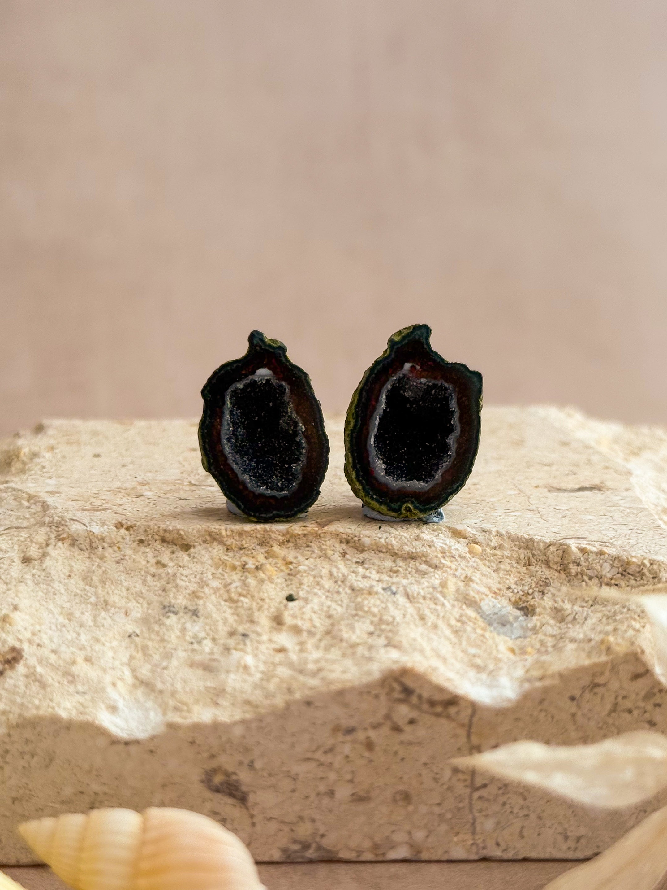 Tabasco Mini Geode Pair C | Mexico