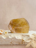 Golden Mica Faceted Freeform B | Brazil