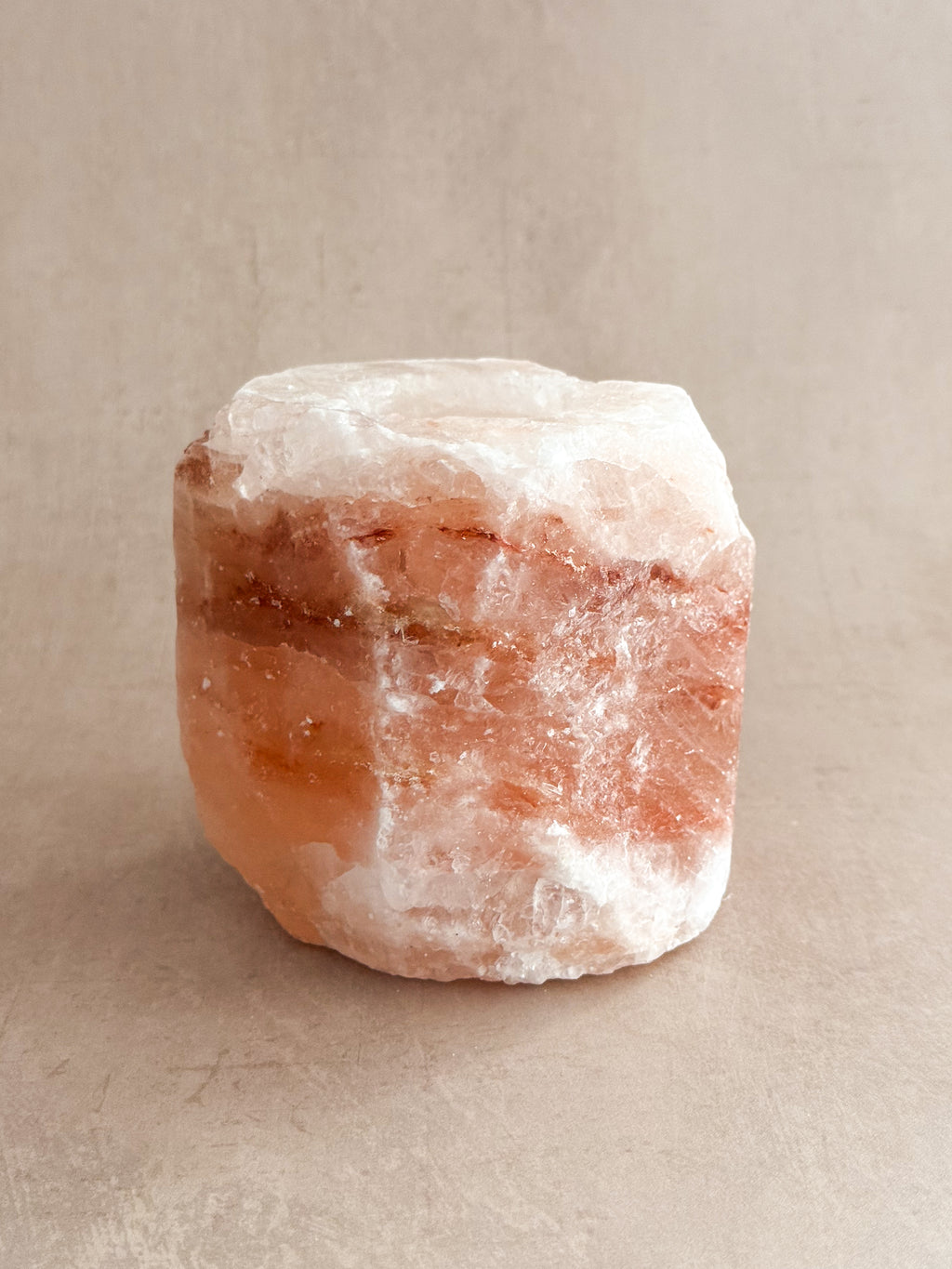 Himalayan Salt Tealight Holder C | Pakistan
