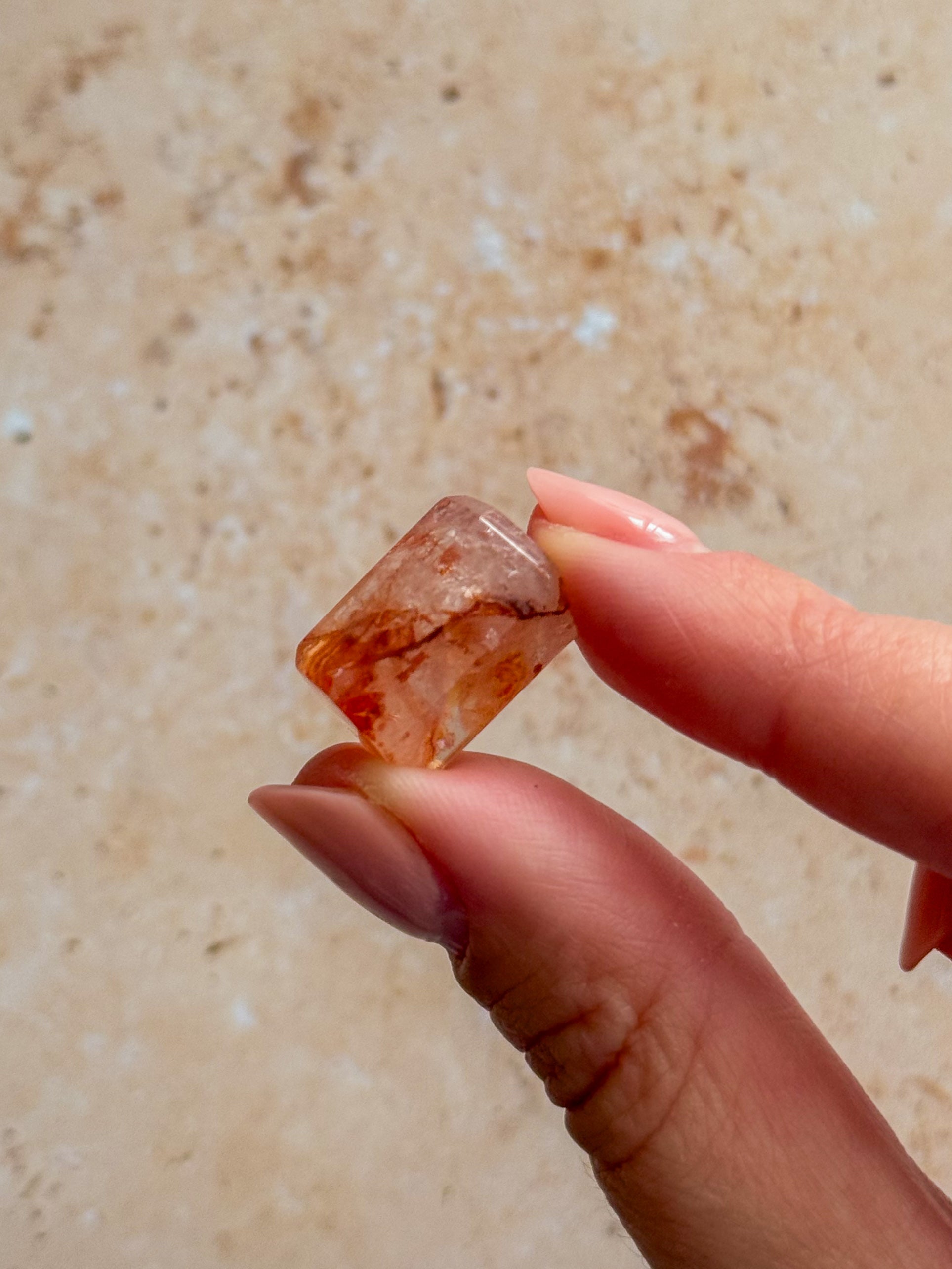 Faceted Hematoid Quartz B | Brazil