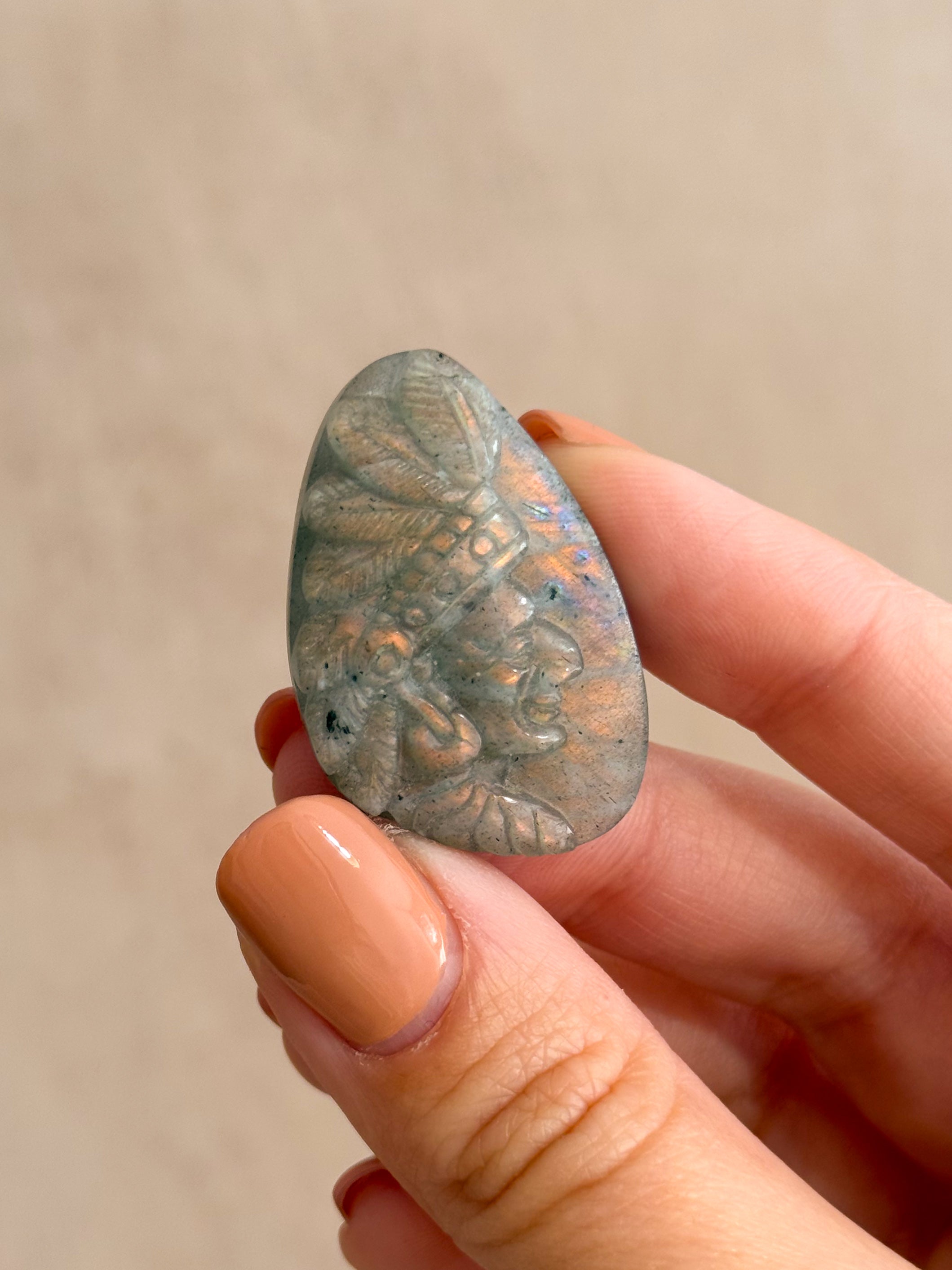 First Nation Labradorite Carving | China