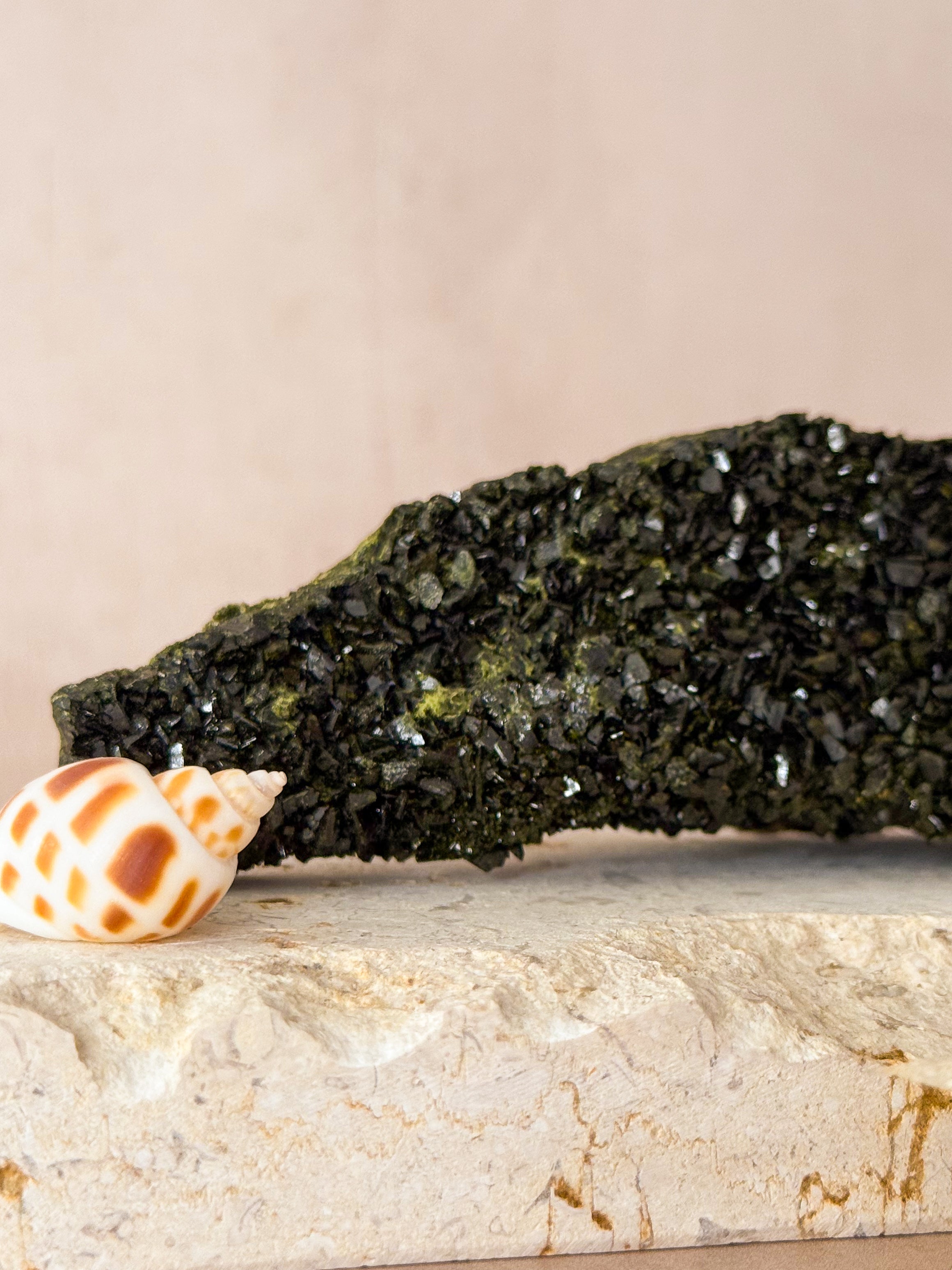 Forest Epidote in Quartz | Turkey