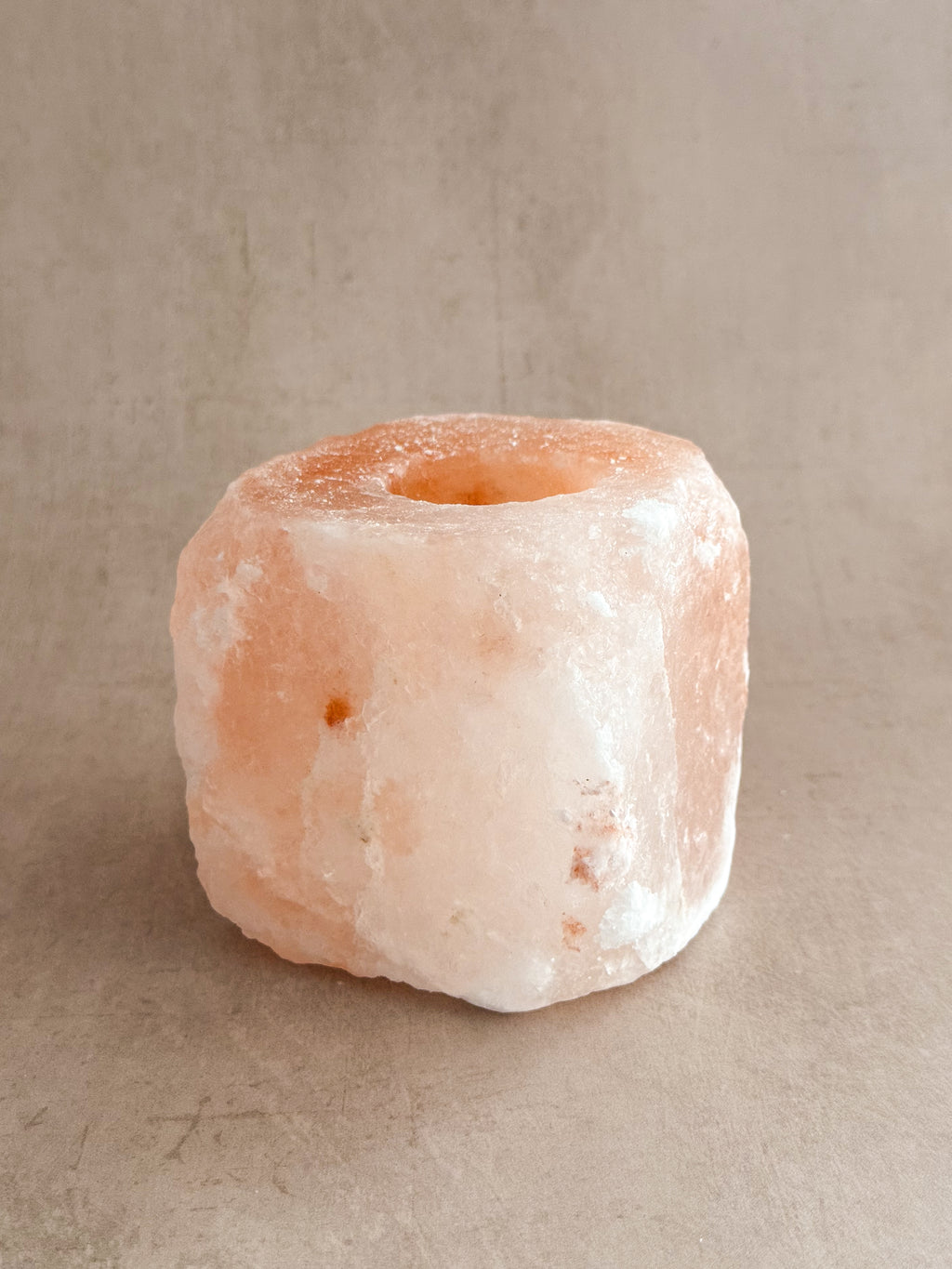 Himalayan Salt Tealight Holder A | Pakistan