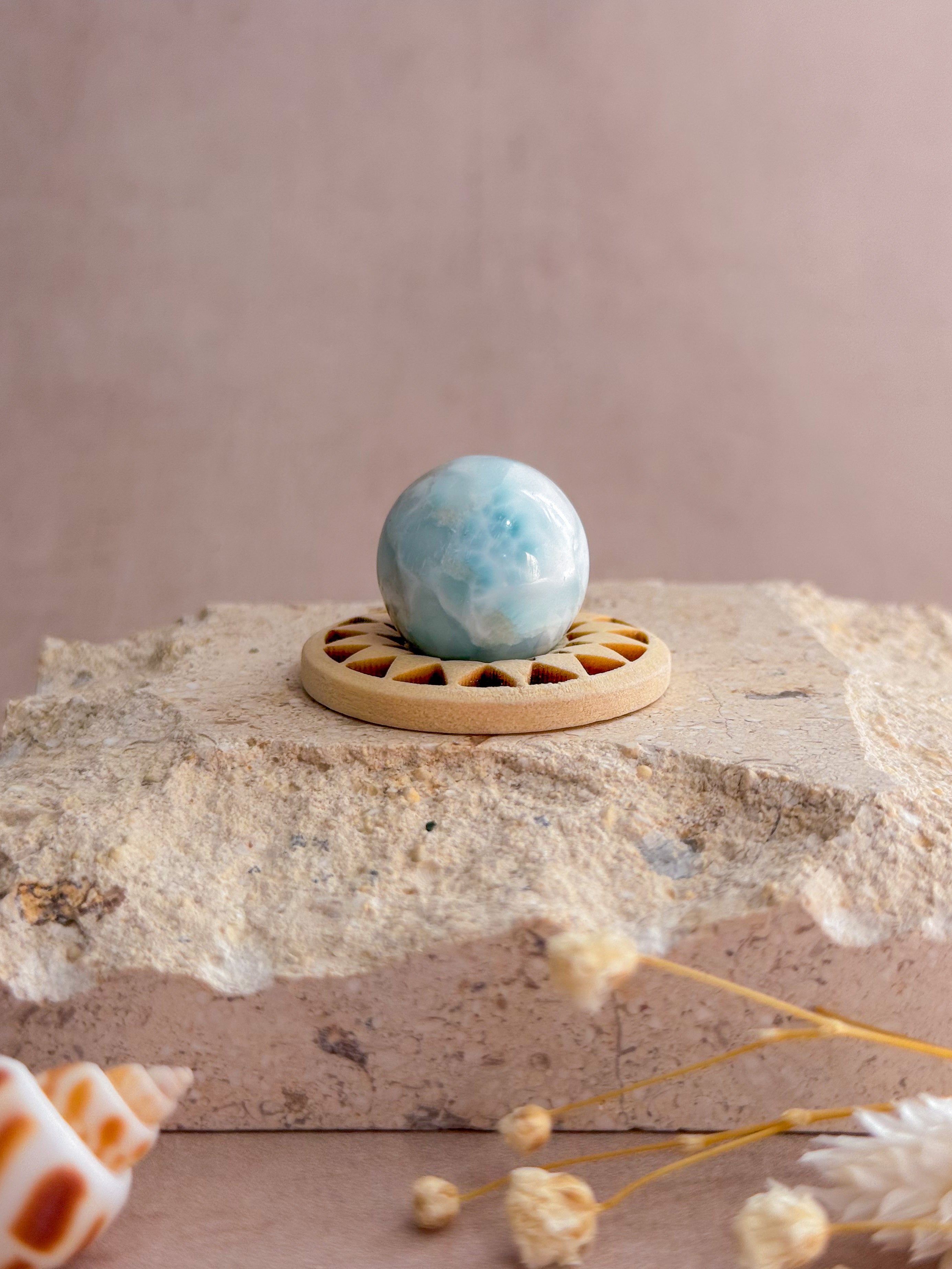 Larimar Mini Sphere A | Dominican Republic