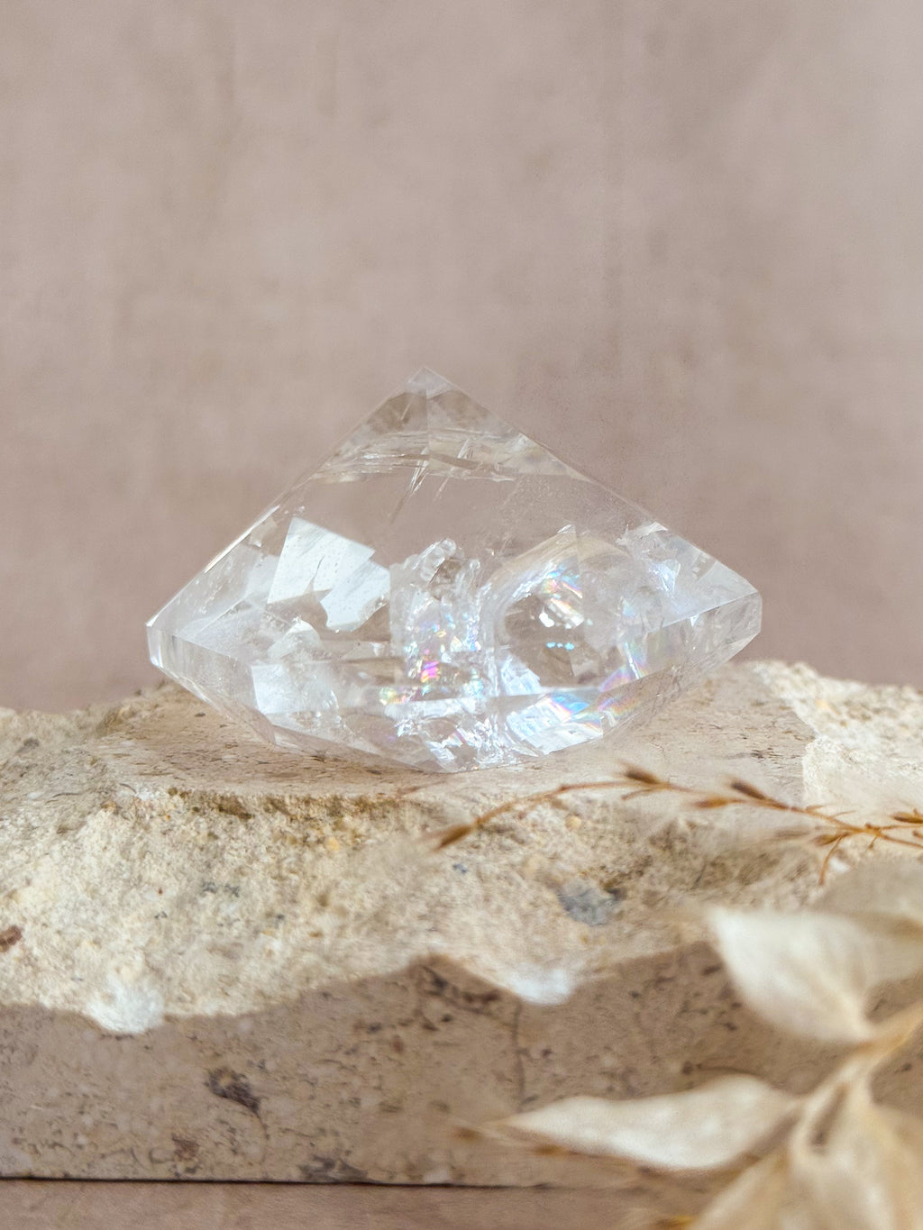 Lemurian Quartz Diamond | Brazil
