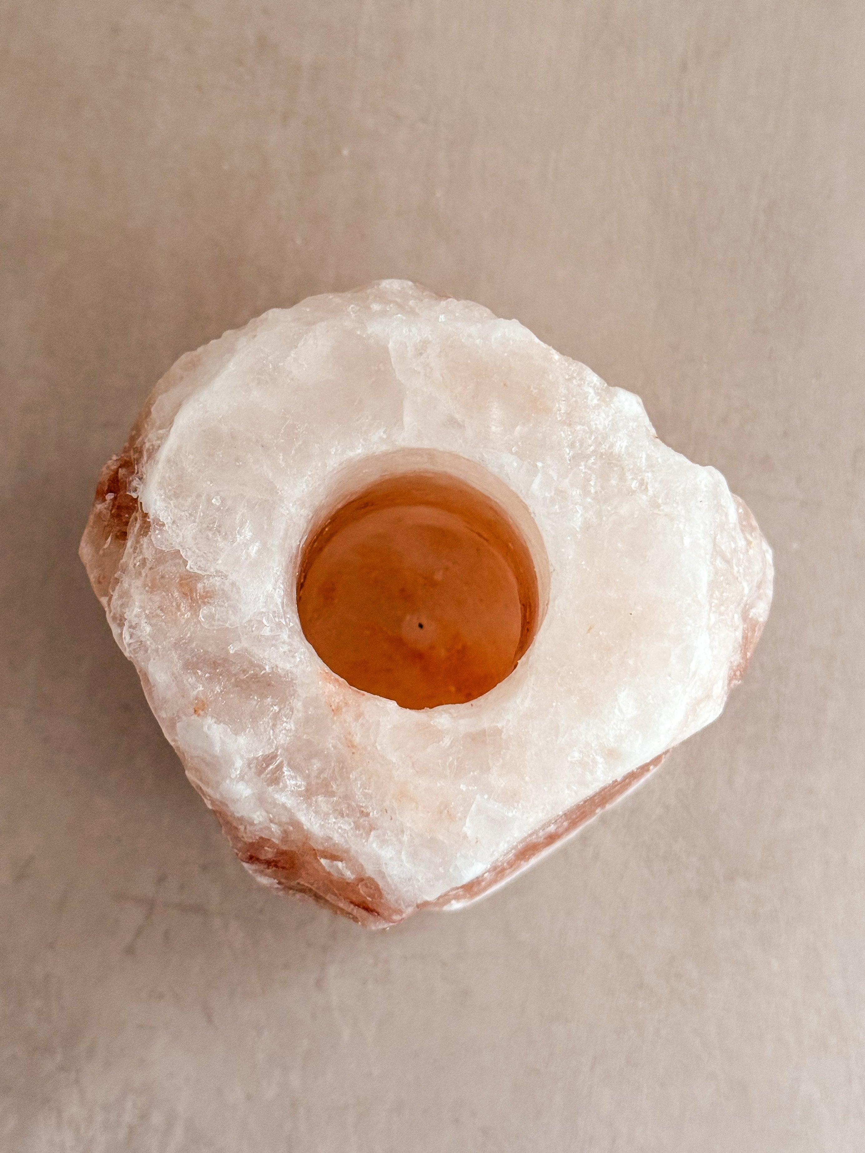 Himalayan Salt Tealight Holder C | Pakistan