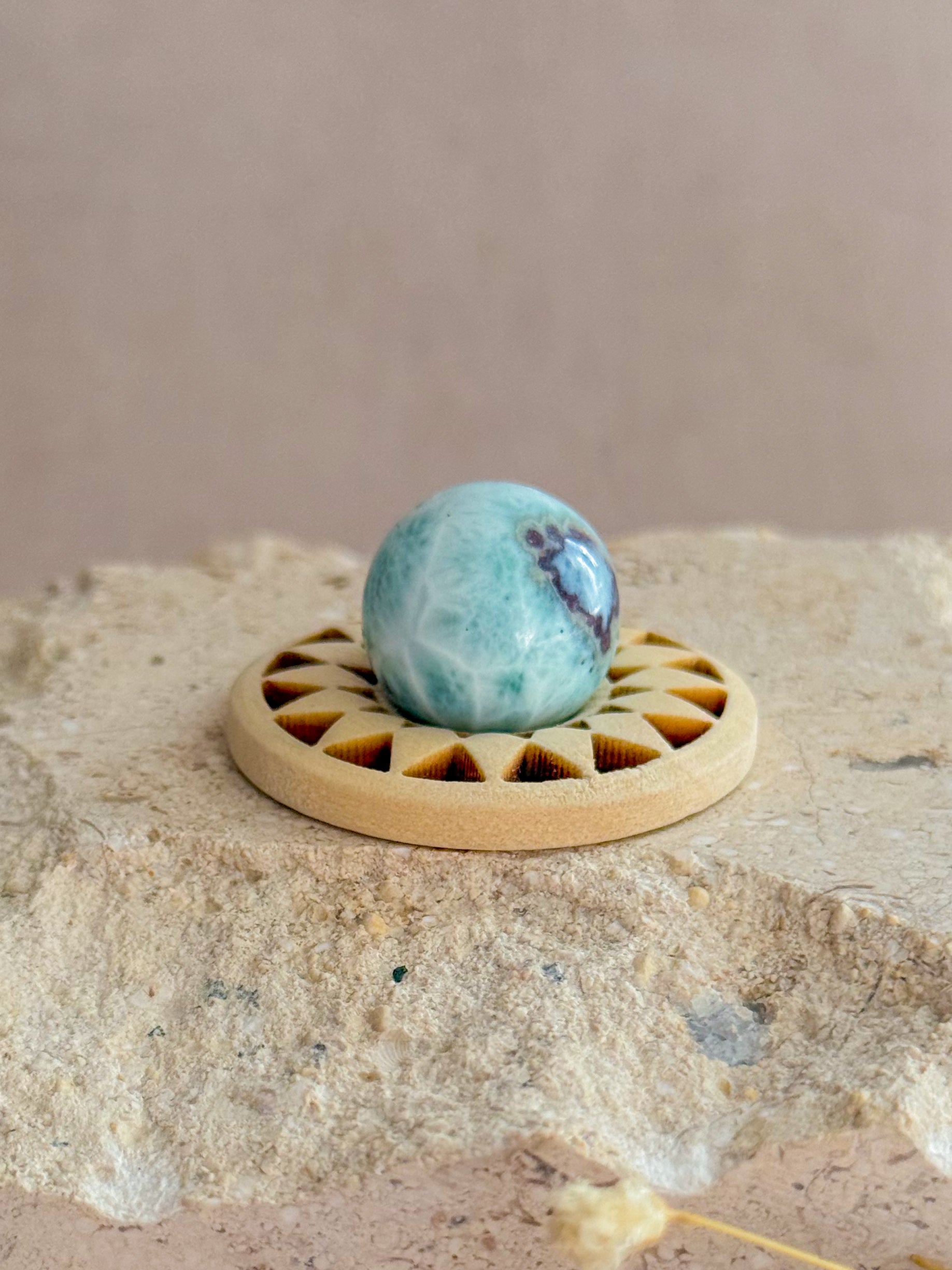 Larimar Mini Sphere | Dominican Republic