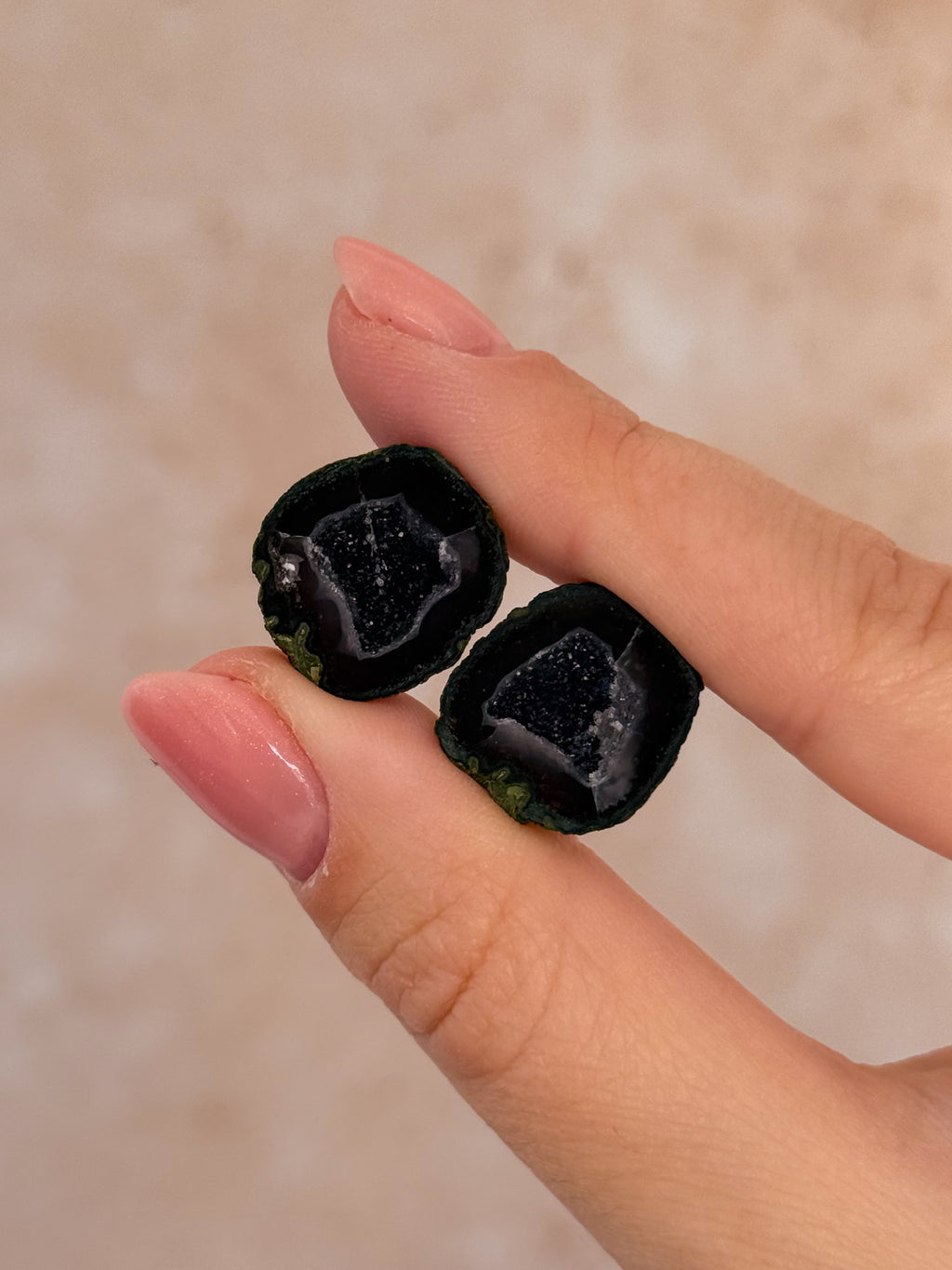 Tabasco Mini Geode Pair C | Mexico