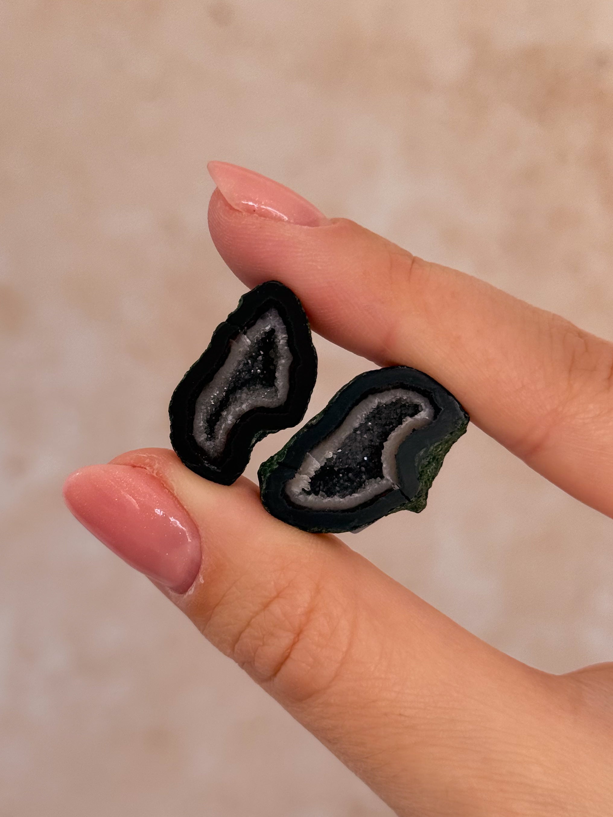 Tabasco Mini Geode Pair B | Mexico
