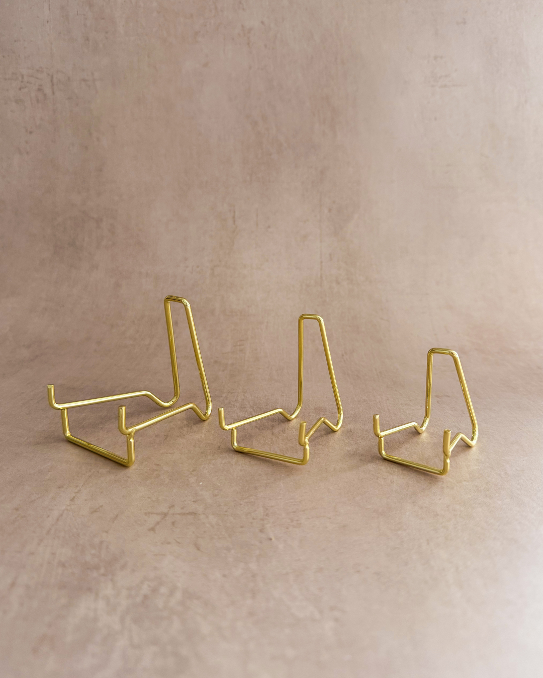 Gold Crystal Stand