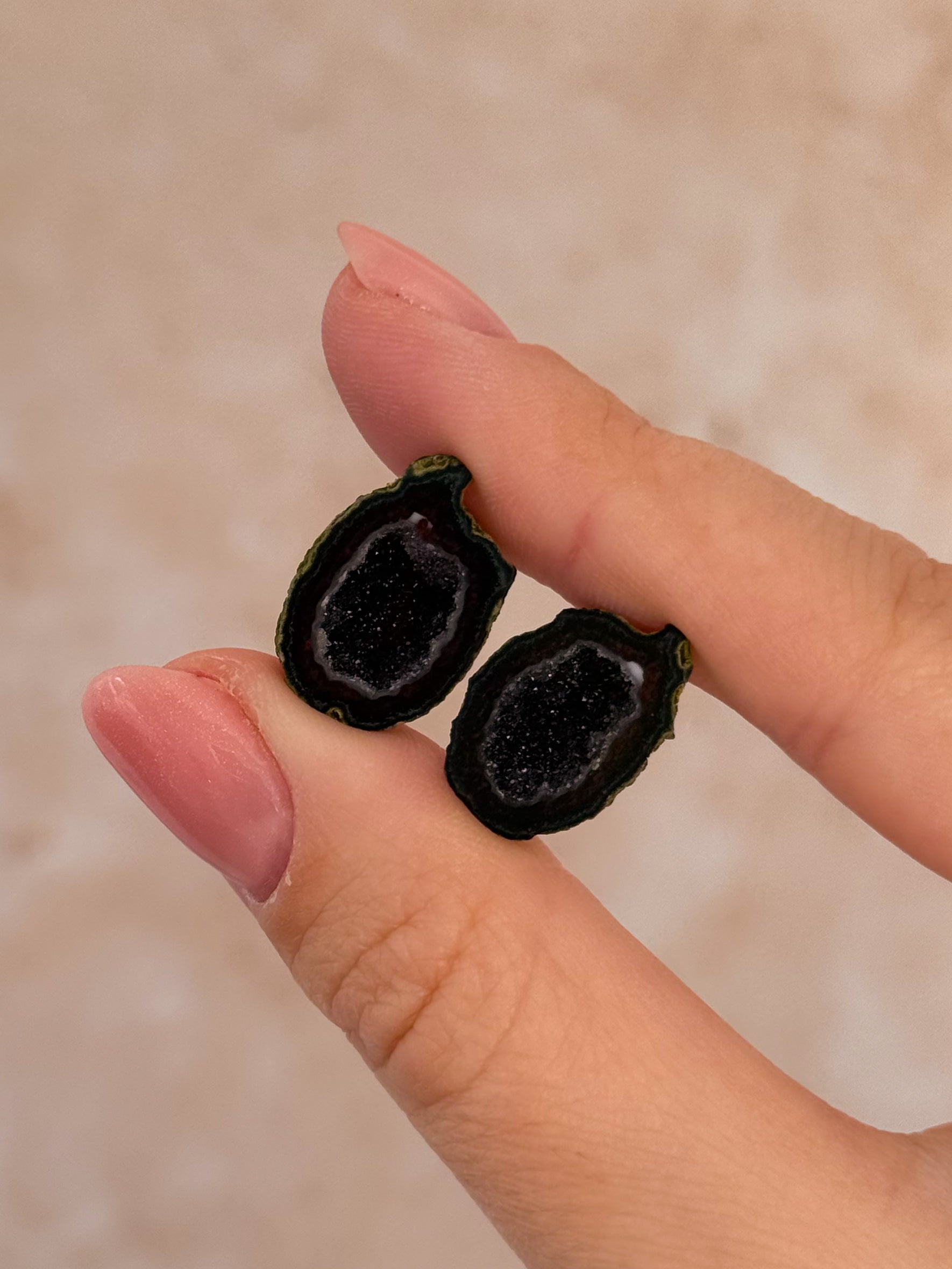 Tabasco Mini Geode Pair C | Mexico