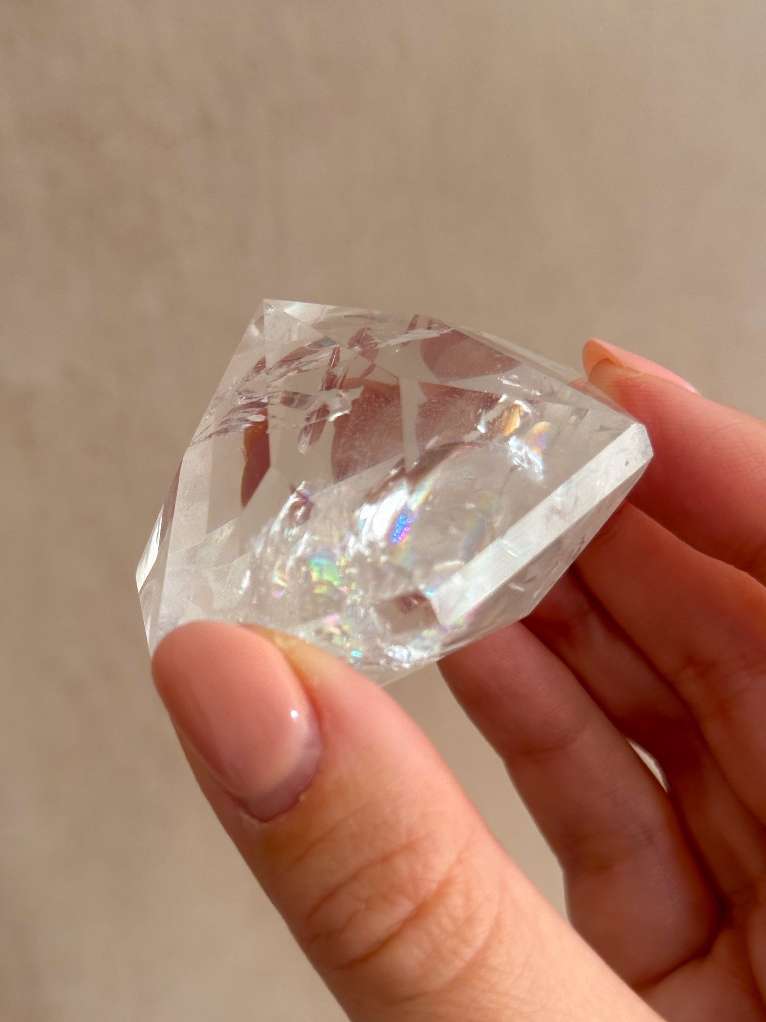 Lemurian Quartz Diamond | Brazil