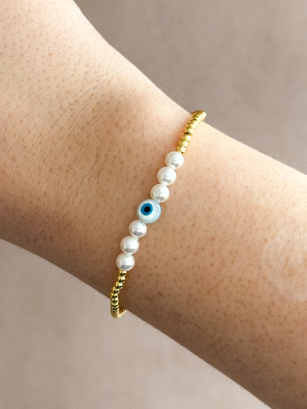 Evil Eye Beaded Bracelet