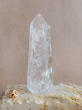 Polished Lemurian Tower with Rainbows | Brazil