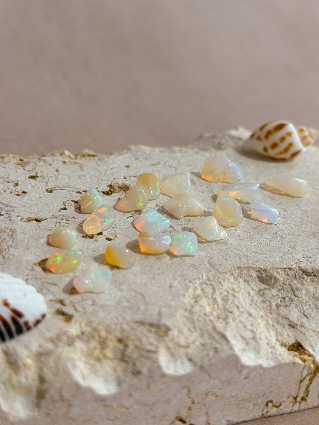 Polished Ethiopian Welo Opal Nuggets | Ethiopia