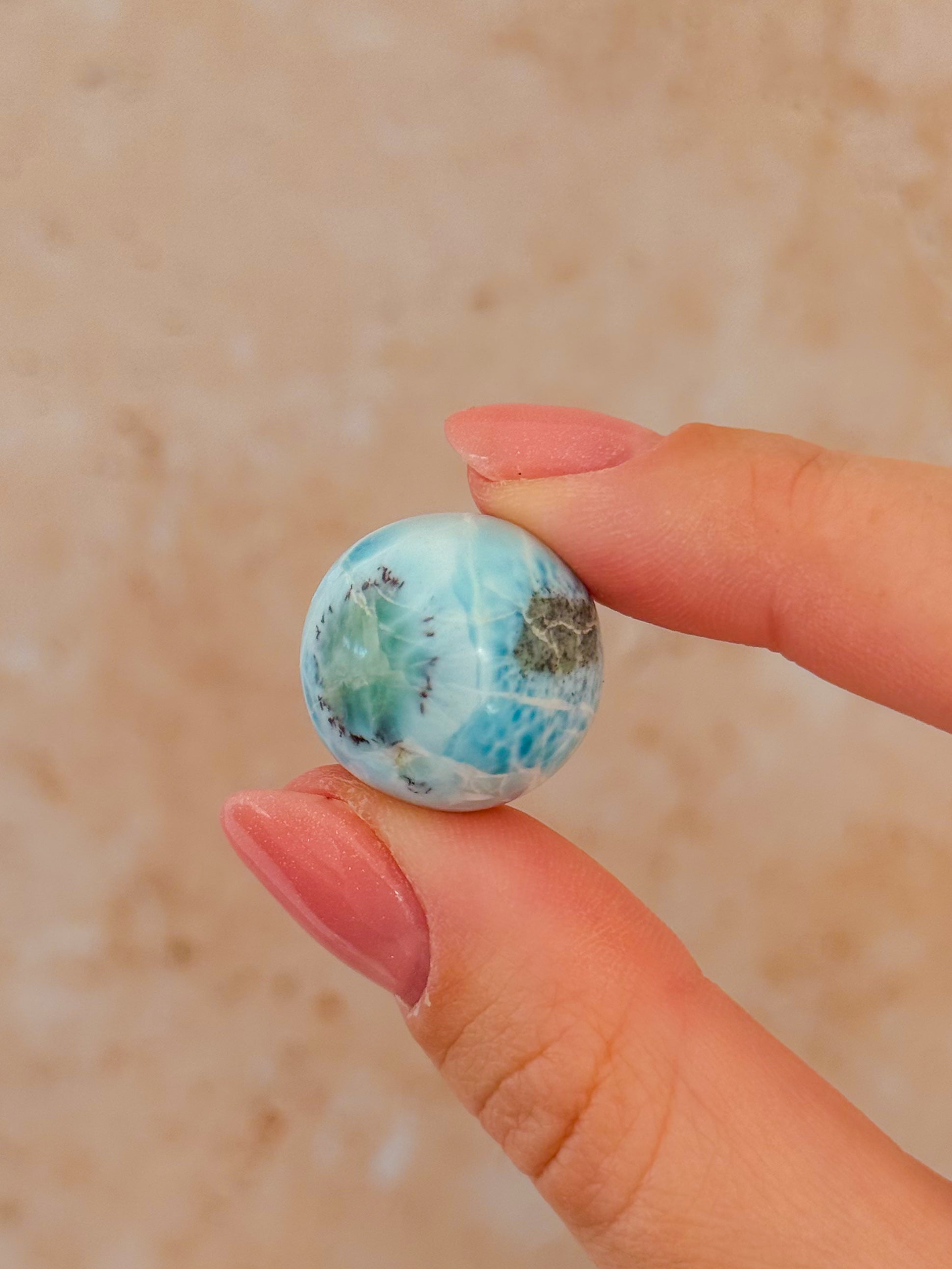 Larimar Mini Sphere B | Dominican Republic