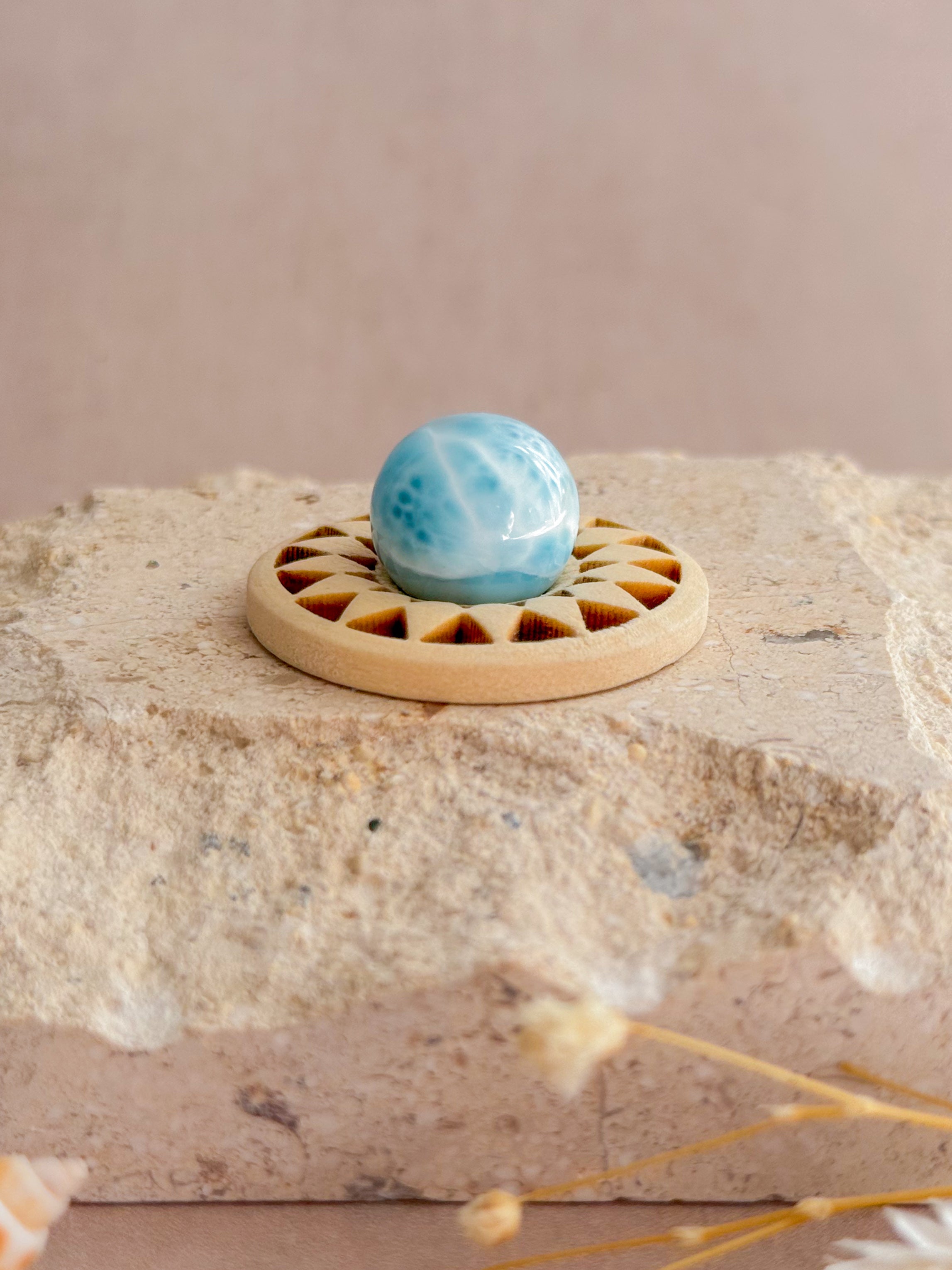 Larimar Mini Sphere B | Dominican Republic