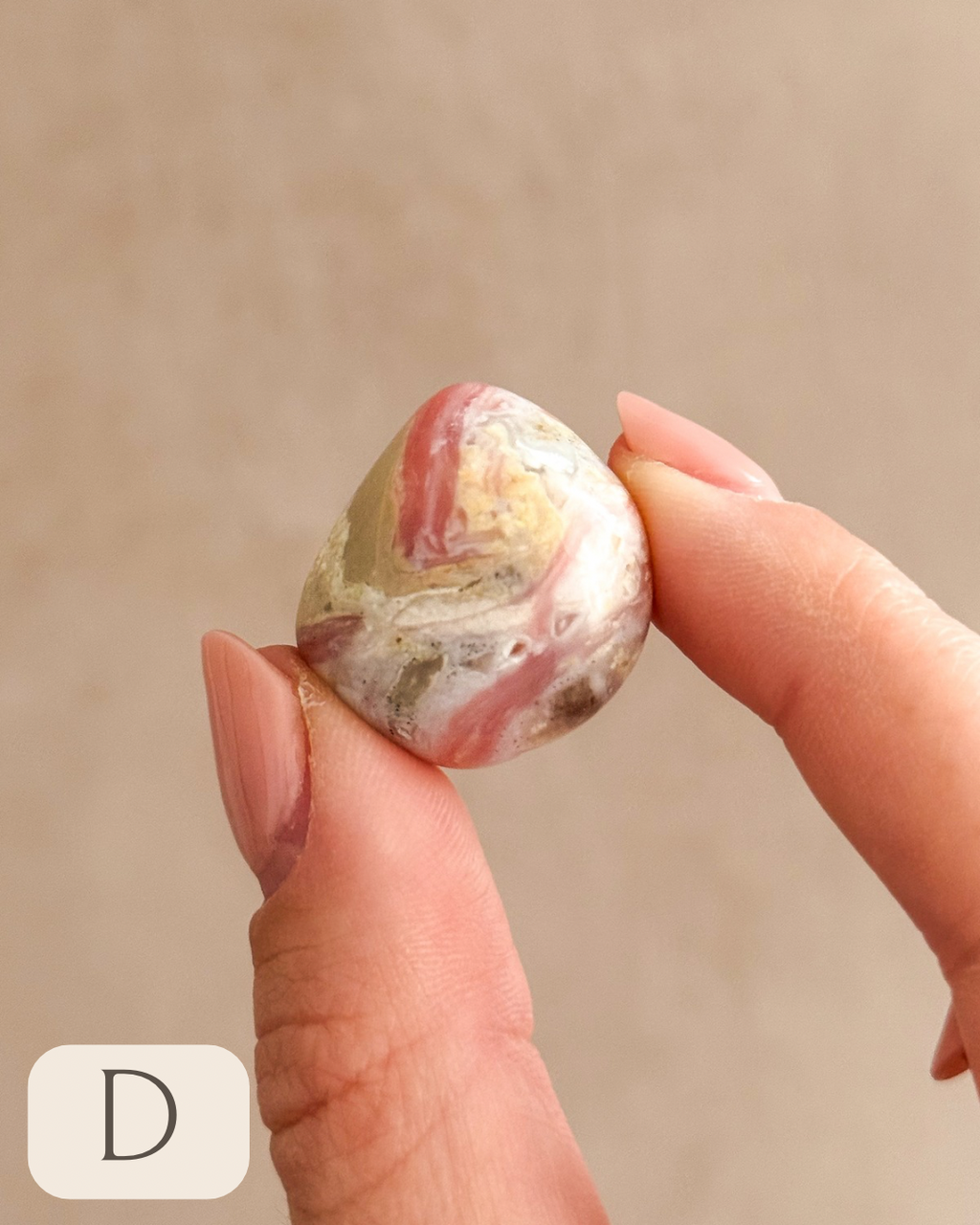 Andean Rose Opal Tumblestones | Peru