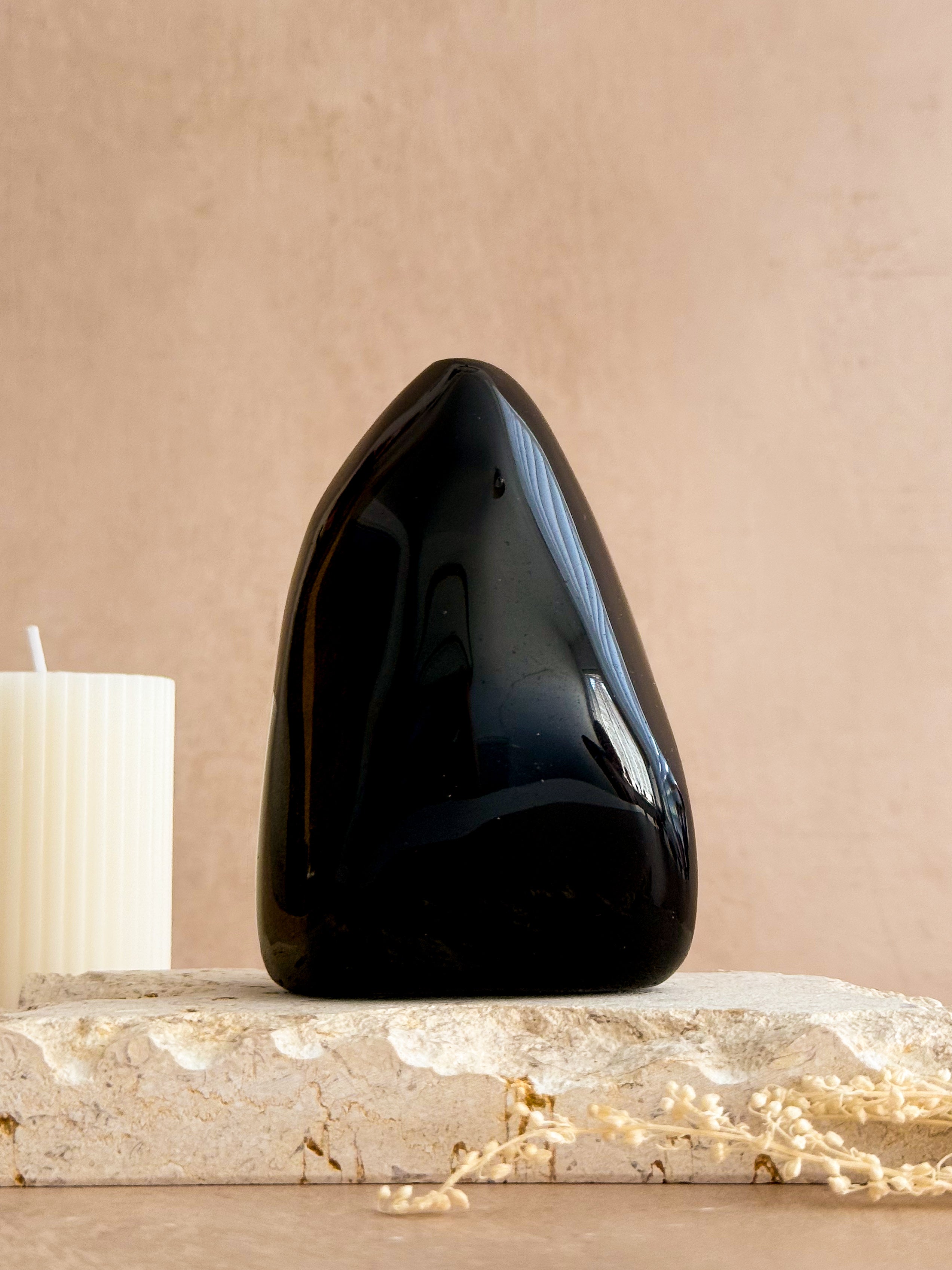 Golden Sheen Obsidian Freeform | Mexico