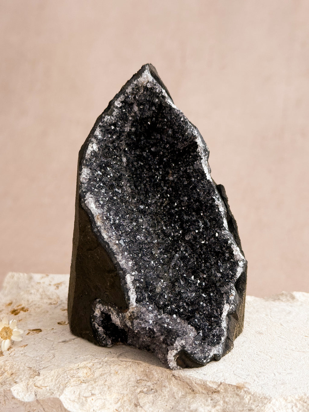 Black Amethyst Cut Base A | Uruguay