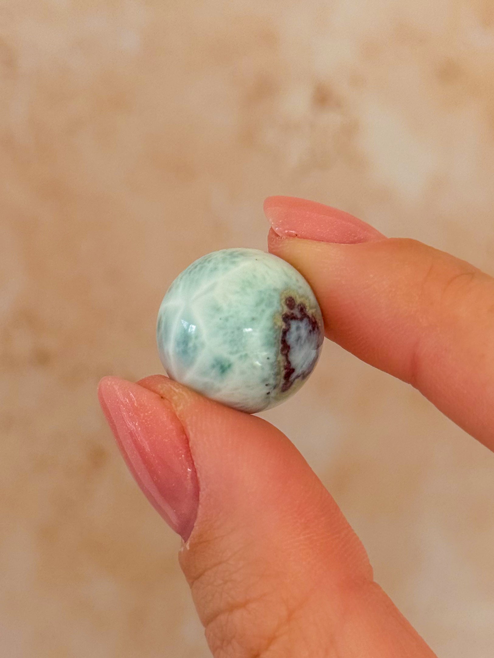 Larimar Mini Sphere | Dominican Republic