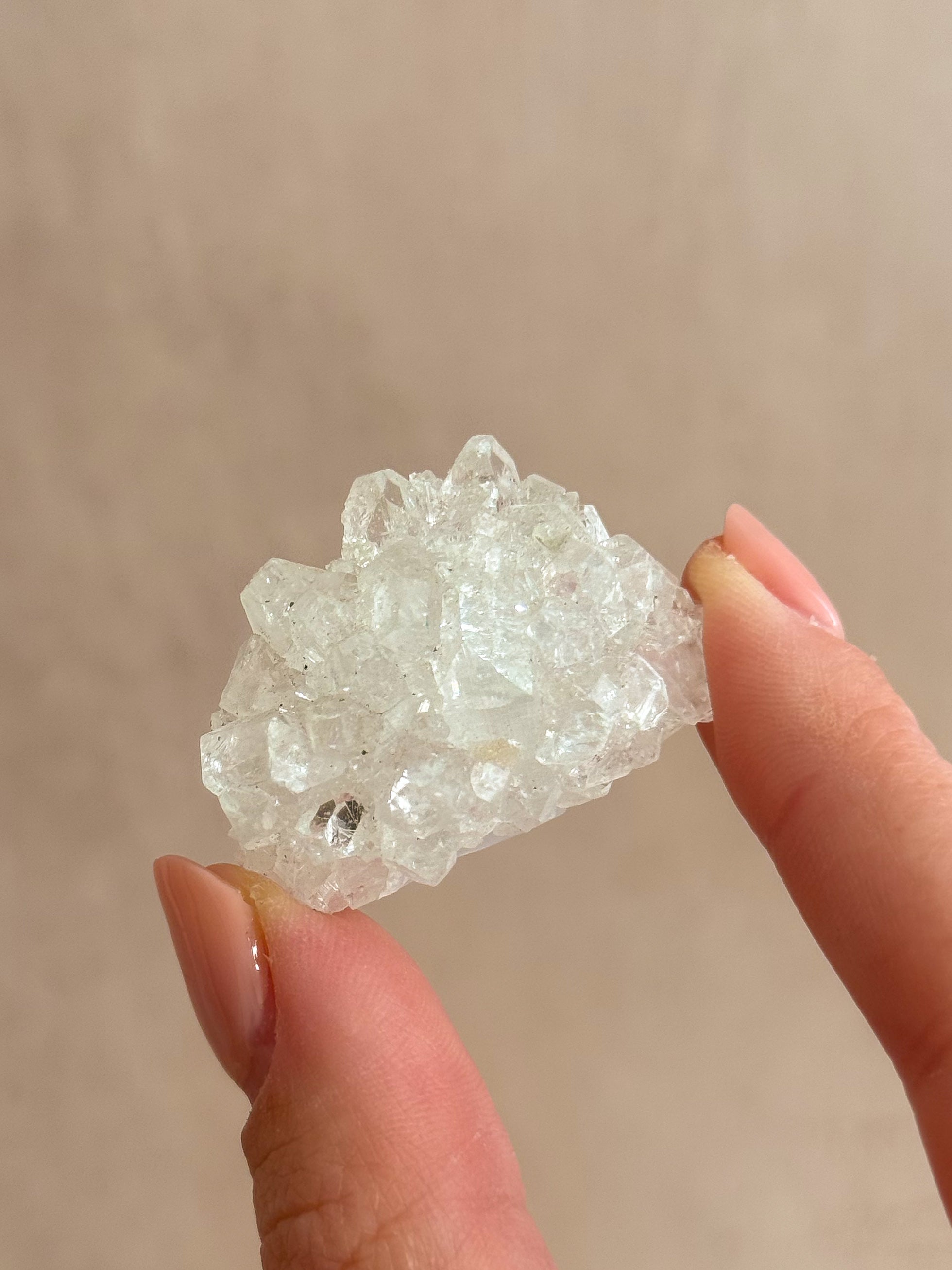 Diamond Apophyllite Cluster A | India
